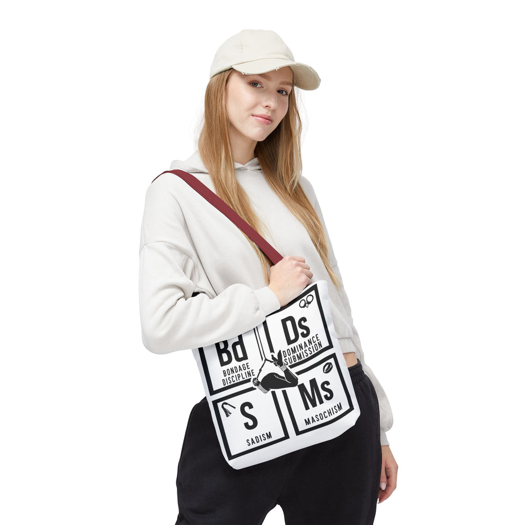 BDSM Elements Tote Bag - Stylish and Edgy Carryall for Fans of Kink Culture