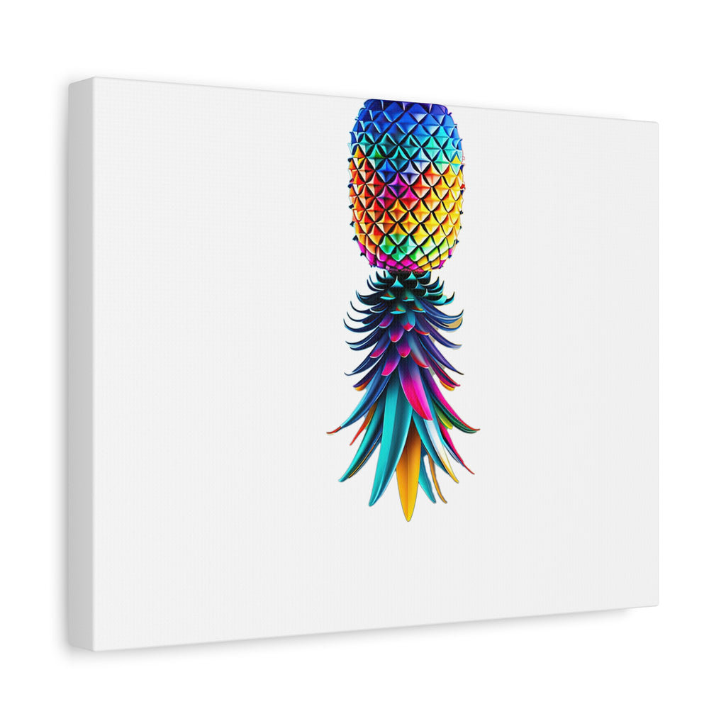 Canvas Print - Colorful Upside Down Pineapple