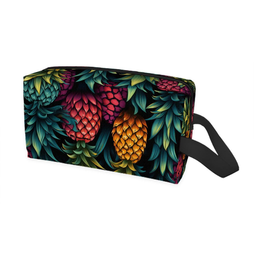 Colorful Pineapple Travel Toiletry Bag Portable Large Capacity