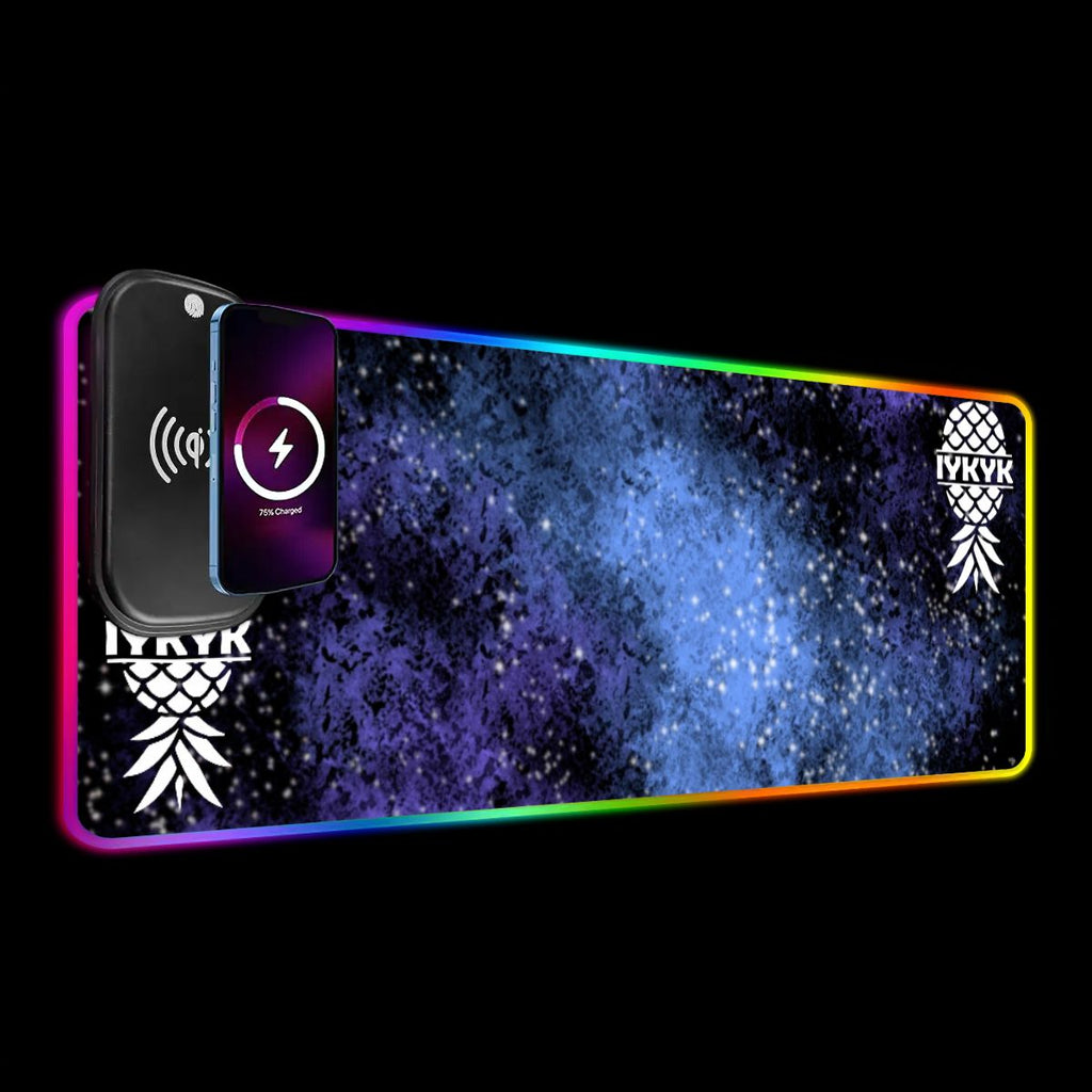 IYKTYK Pineapple Wireless Charging RGB Mouse Pad (8:3)