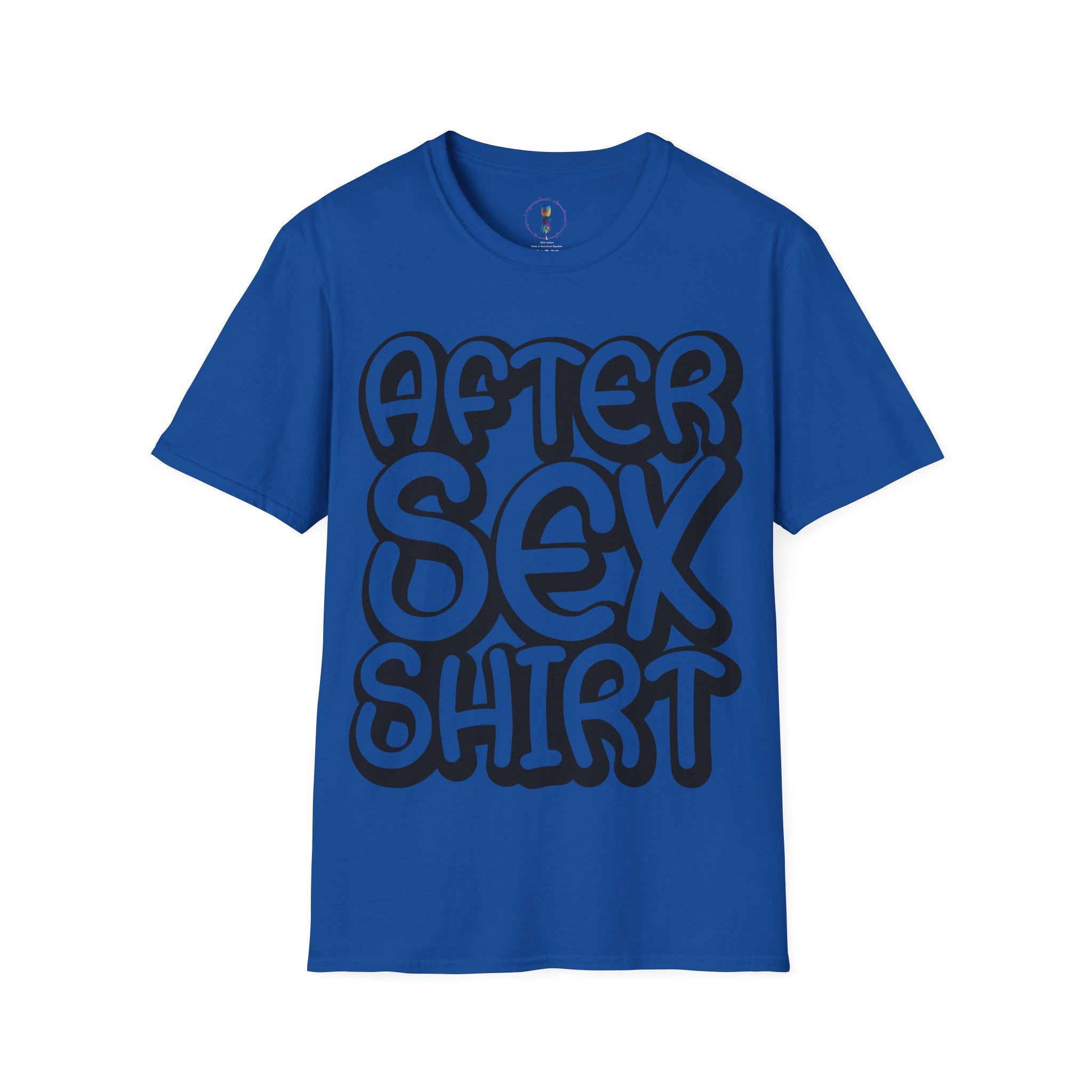 After Sex Unisex Softstyle T-Shirt - Fun Graphic Tee for Couples
