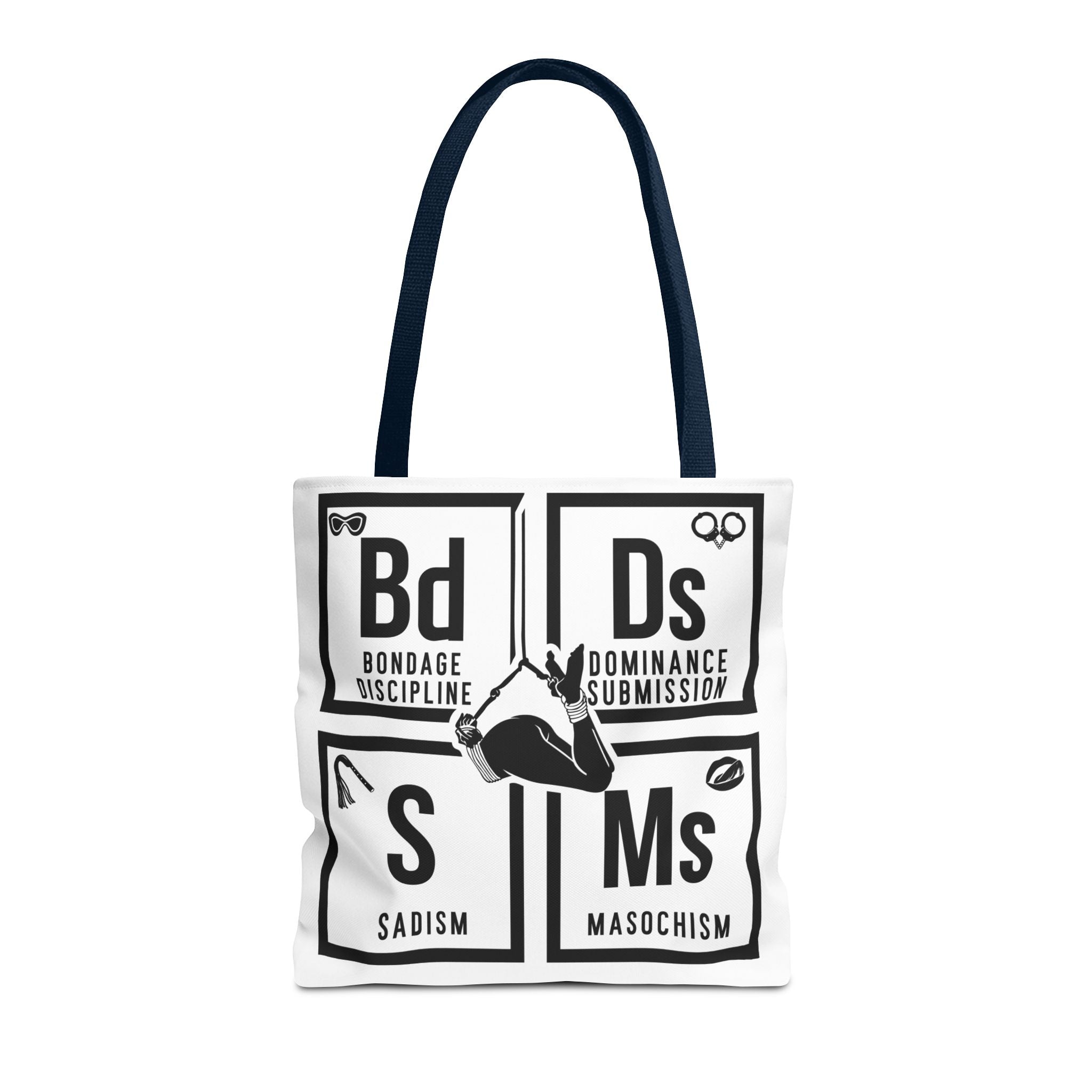BDSM Elements Tote Bag - Stylish and Edgy Carryall for Fans of Kink Culture