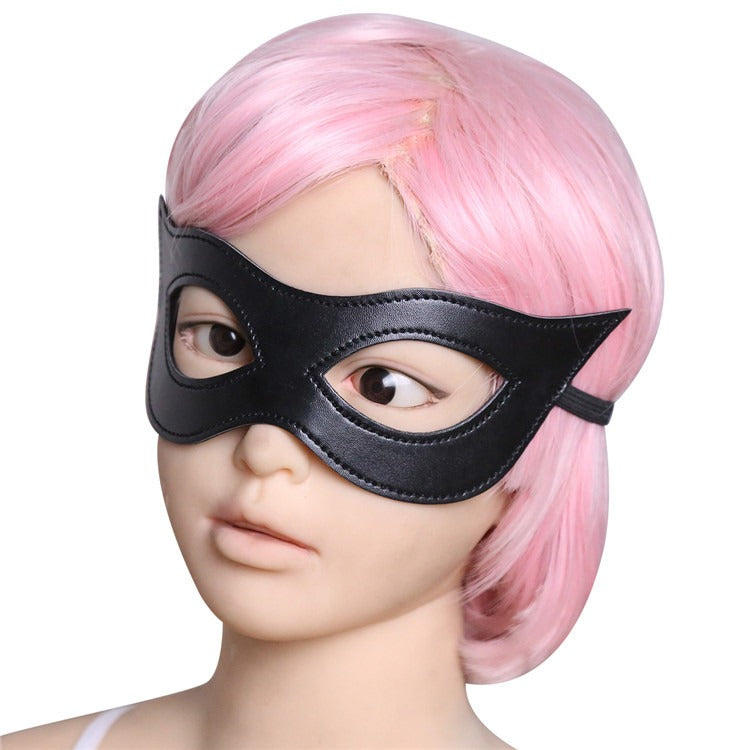 Eye Mask Black Wiring Elastic Band Eye Mask Black Elastic Binding Adult Product Eye Mask