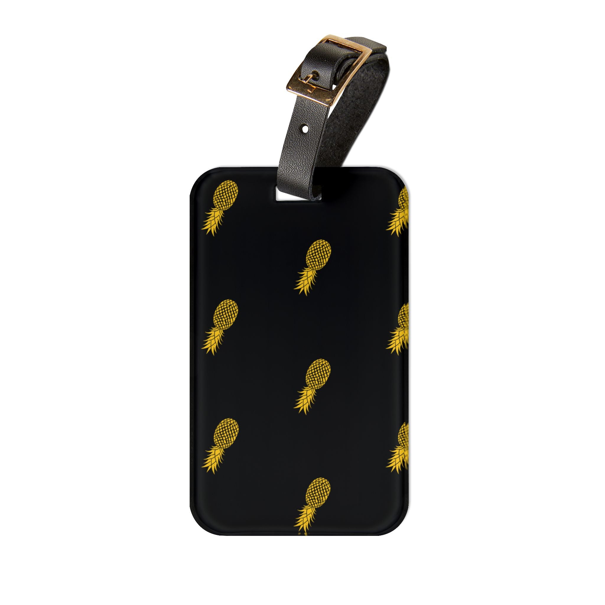 Pineapple Pattern Luggage Tag - Fun Travel Accessory for Adventurers