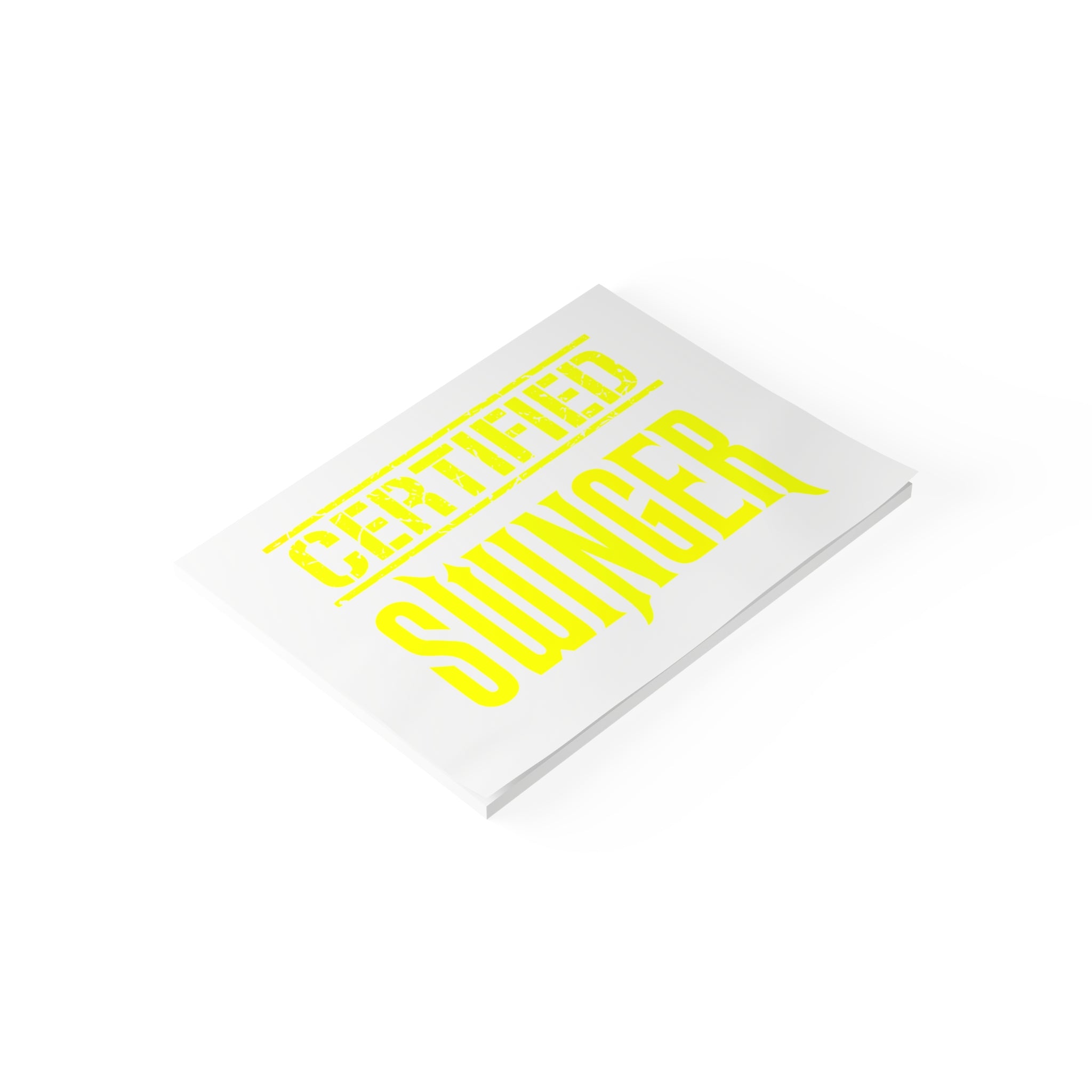 Certified Swinger Post-it® Note Pads