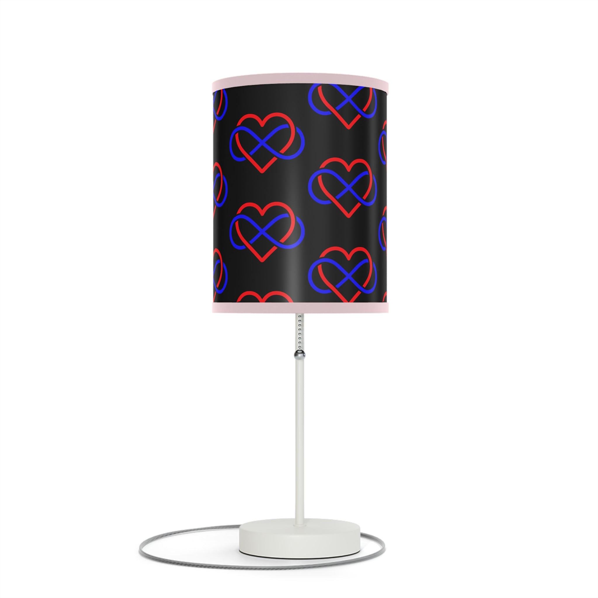 Modern Heart Pattern Table Lamp - Decorative Night Light for Home & Office