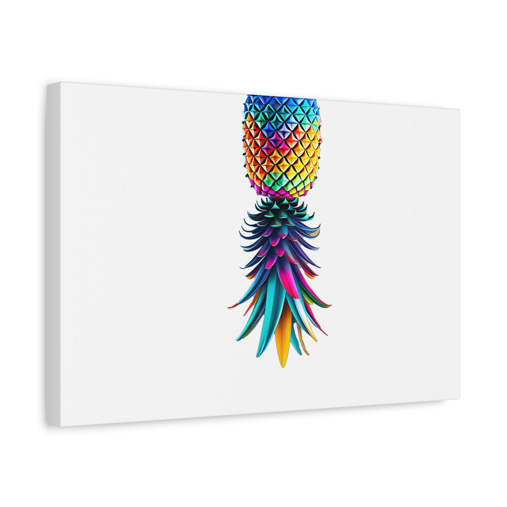 Canvas Print - Colorful Upside Down Pineapple