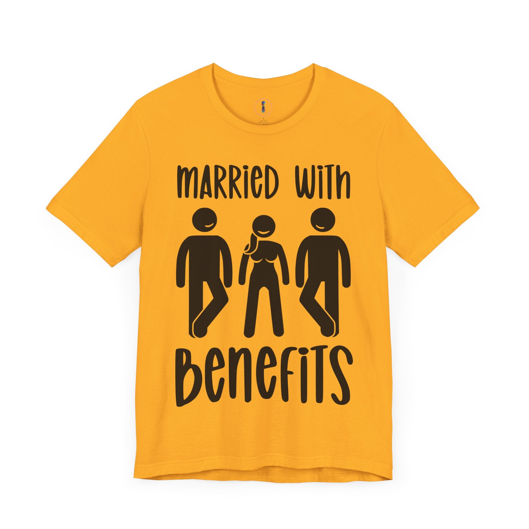 Funny Married with Benefits Unisex Tee - Casual Gift for Newlyweds