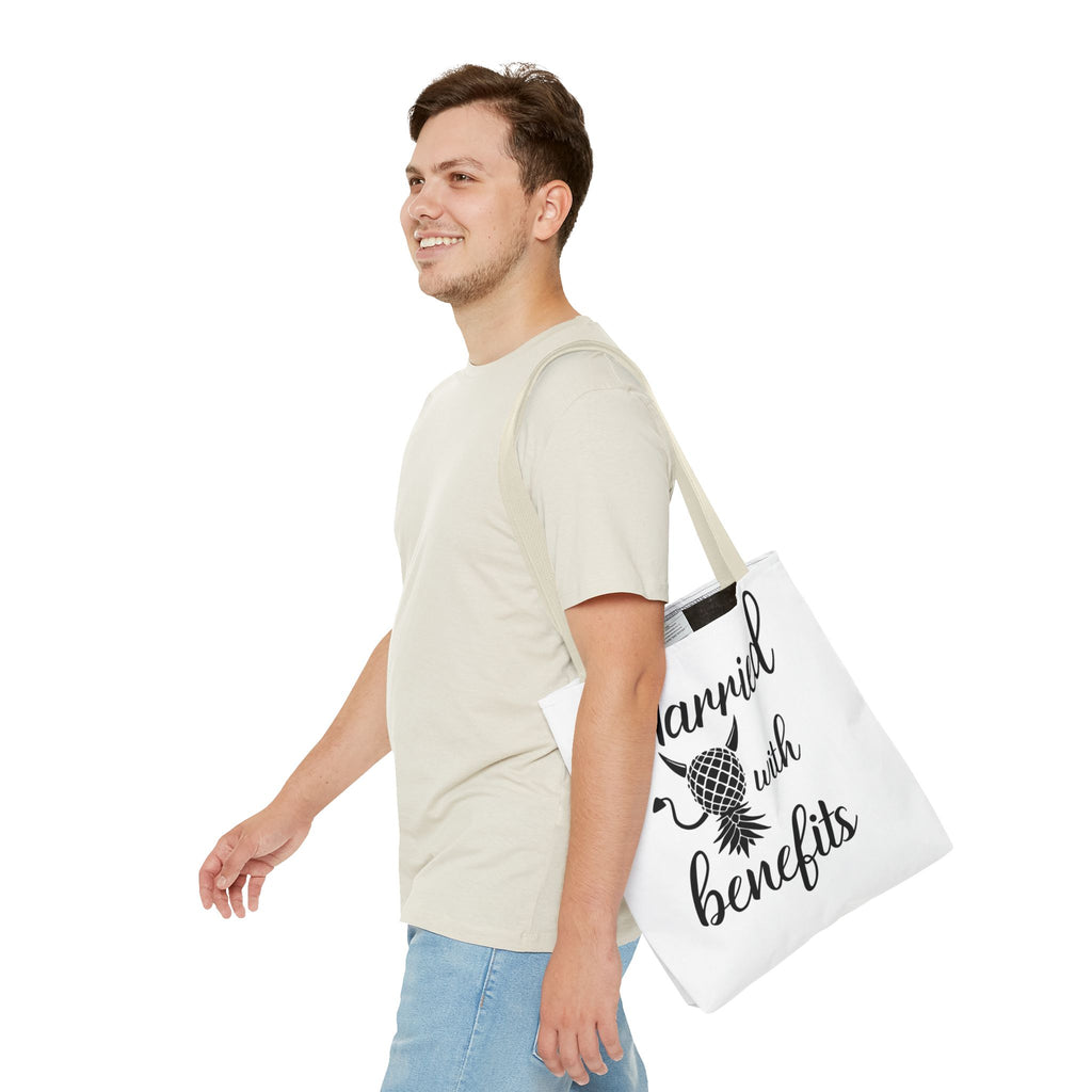 Married with Benefits Tote Bag – Fun & Playful Gift for Couples