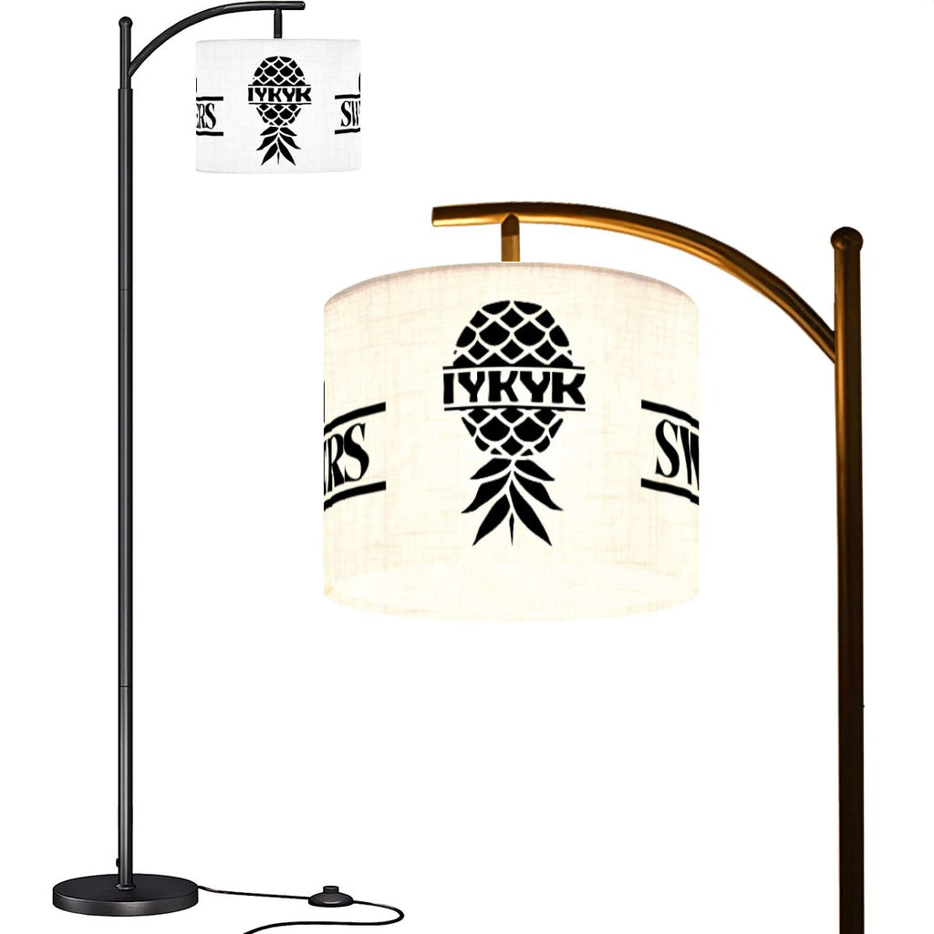 Swinger Inspired Arc Floor Lamp (Made in USA)