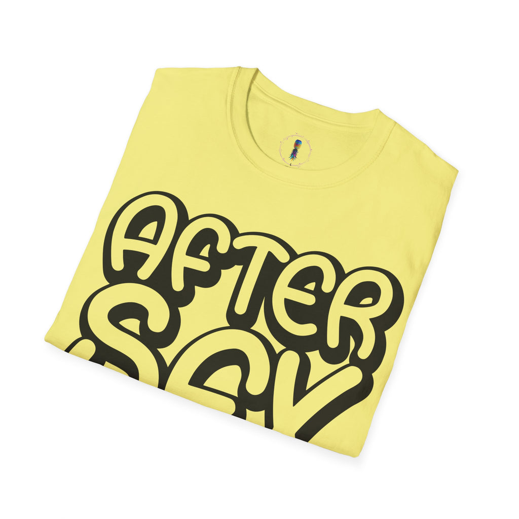 After Sex Unisex Softstyle T-Shirt - Fun Graphic Tee for Couples