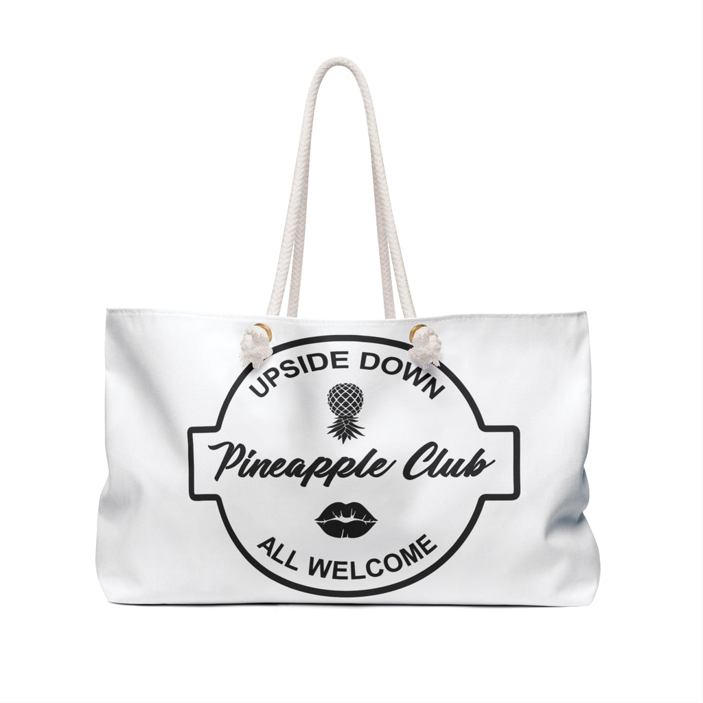 Pineapple Club Weekender Bag - Stylish Travel Tote for Adventurers