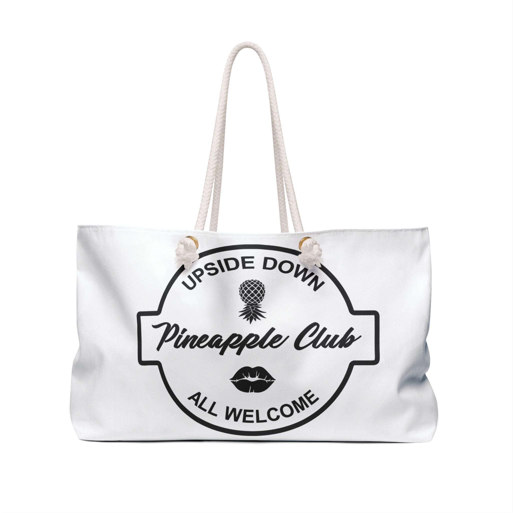 Pineapple Club Weekender Bag - Stylish Travel Tote for Adventurers