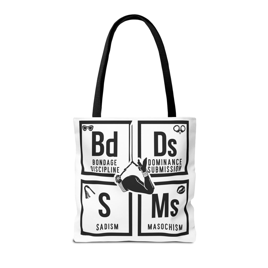 BDSM Elements Tote Bag - Stylish and Edgy Carryall for Fans of Kink Culture