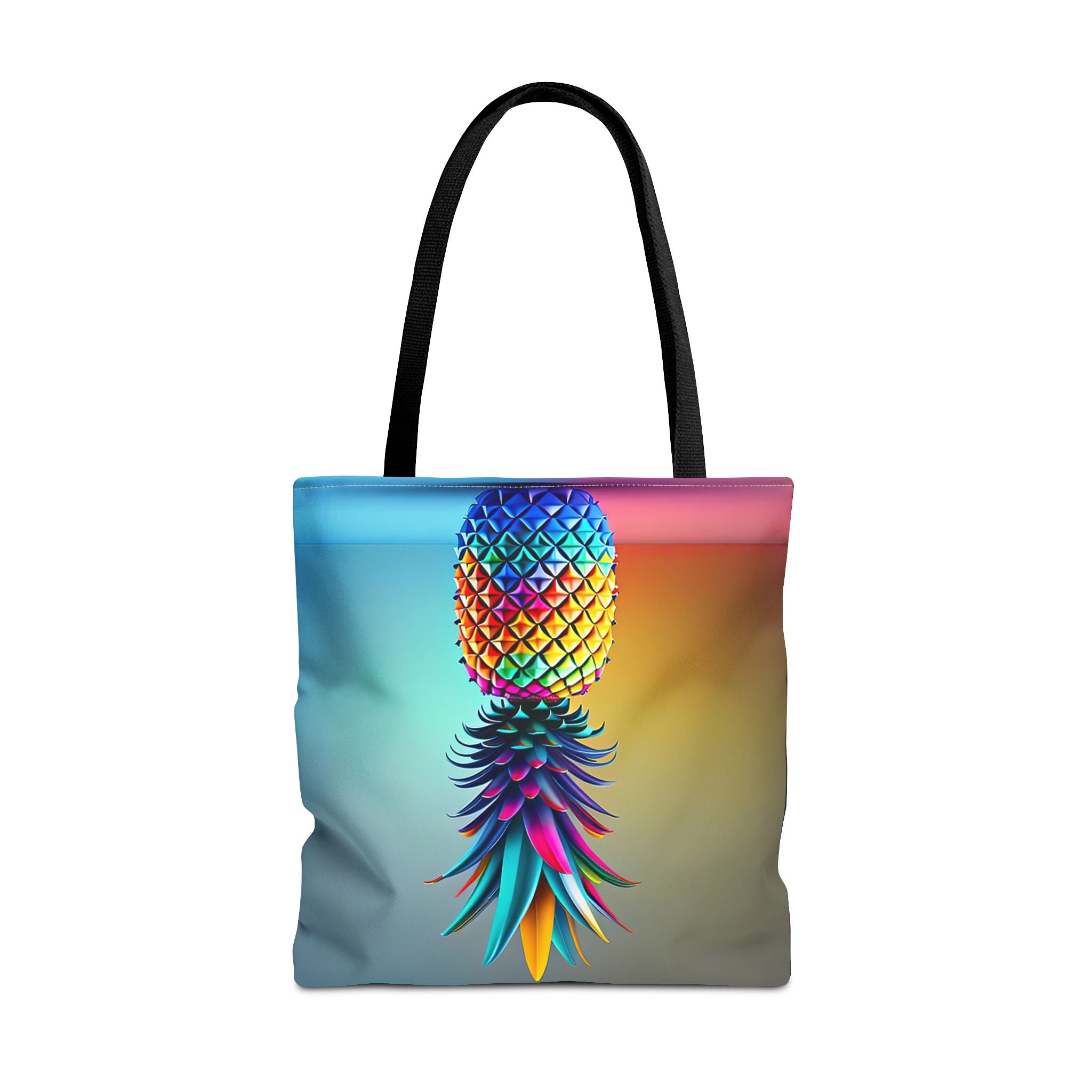 Vibrant Pineapple Tote Bag - Colorful Beach Accessory for Sexy Adventures
