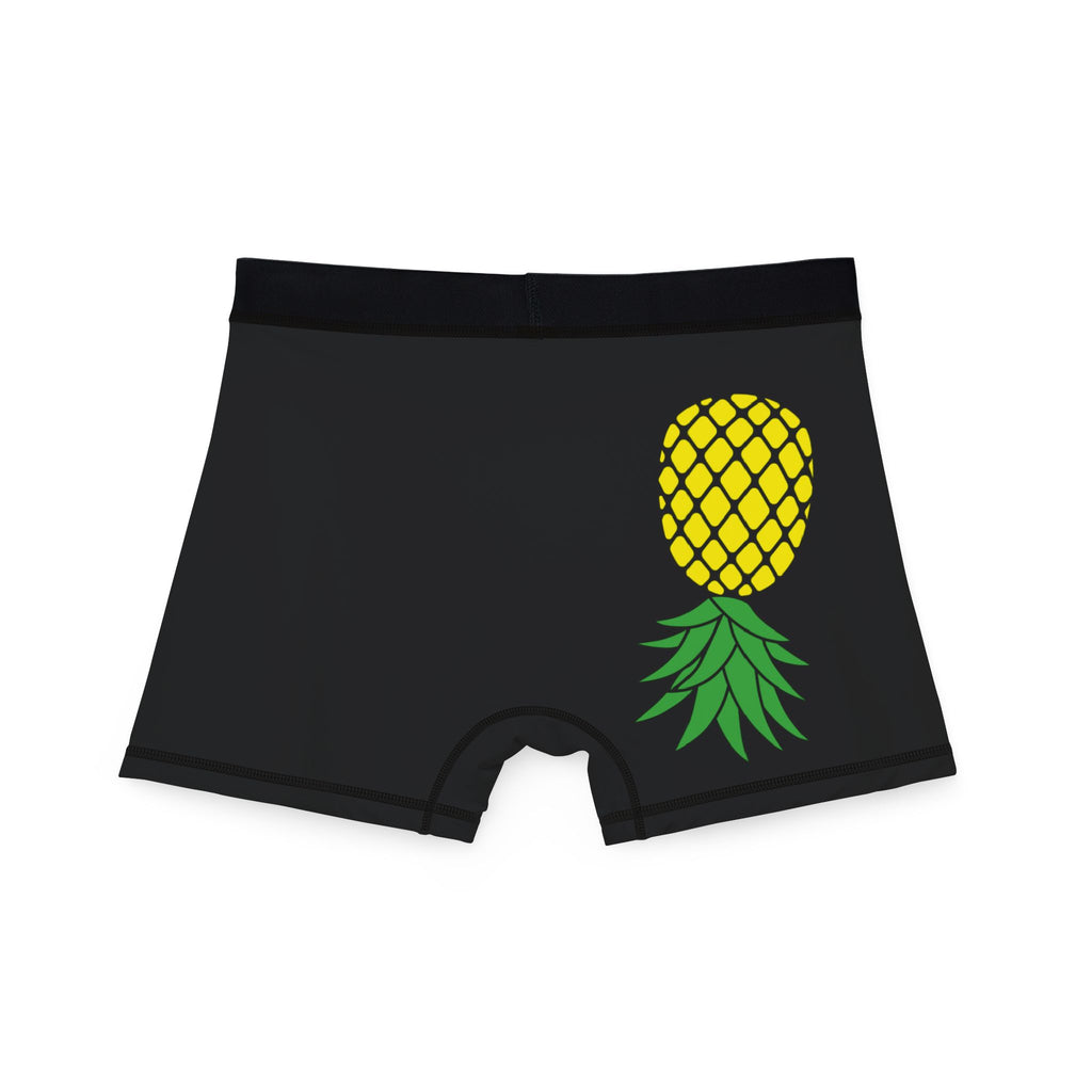 Fun Graphic Men's Boxers - 'Big Daddy' & Pineapple Design
