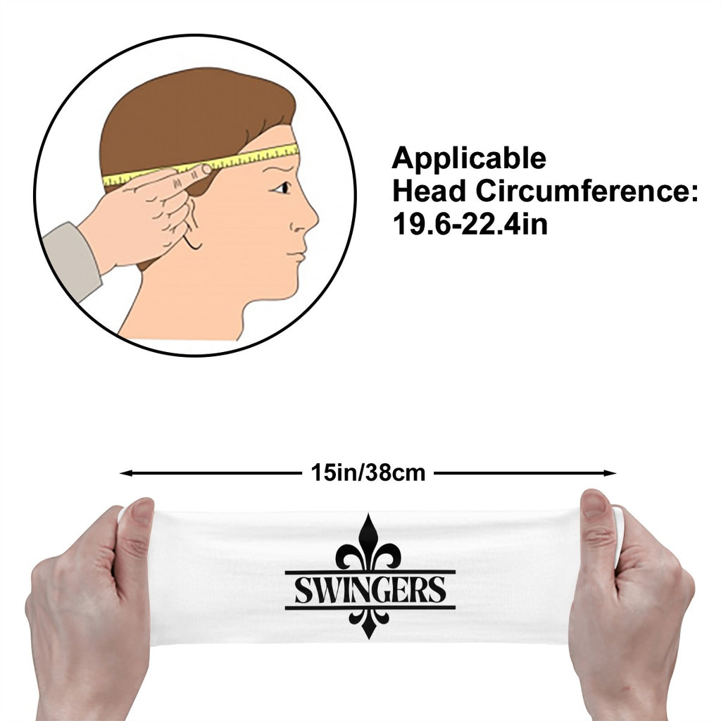 Swinger Inspired Sports Headband Sweatband