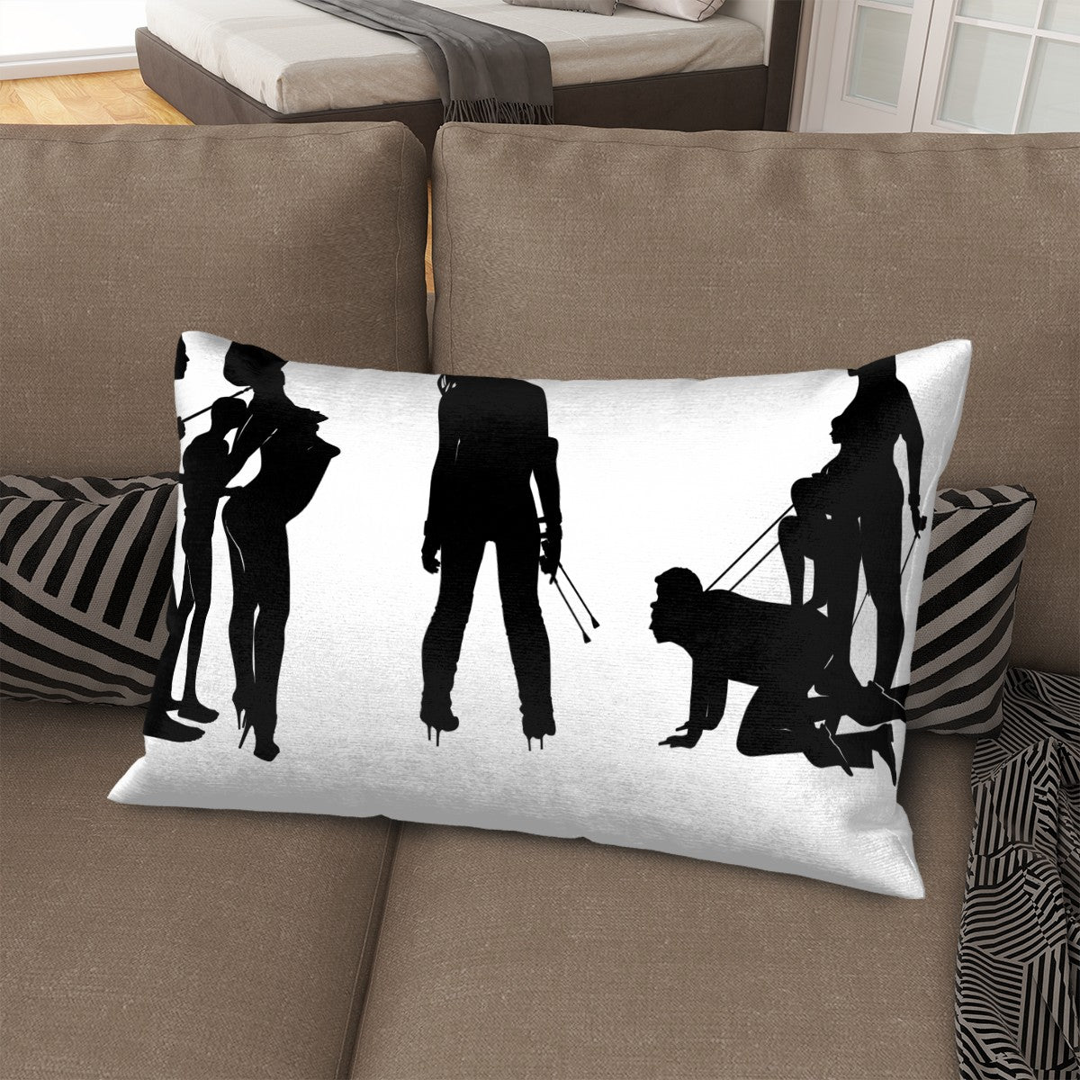BDSM Plush Throw Pillow Covers