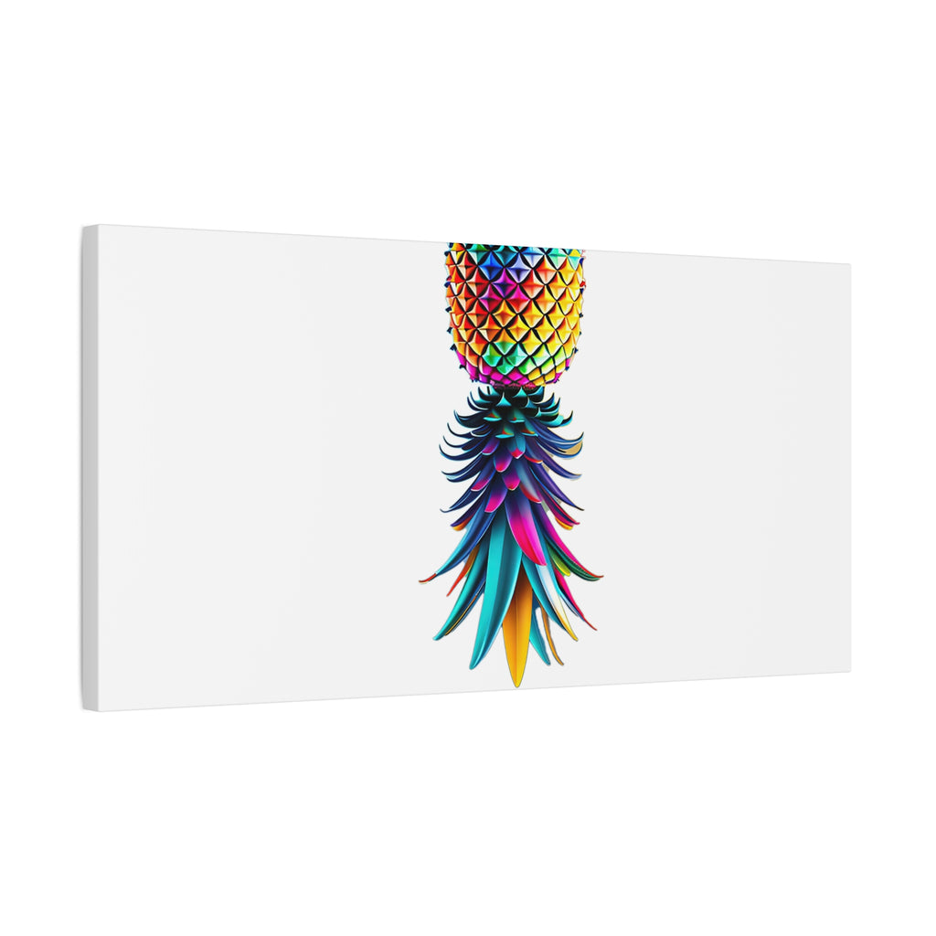 Canvas Print - Colorful Upside Down Pineapple