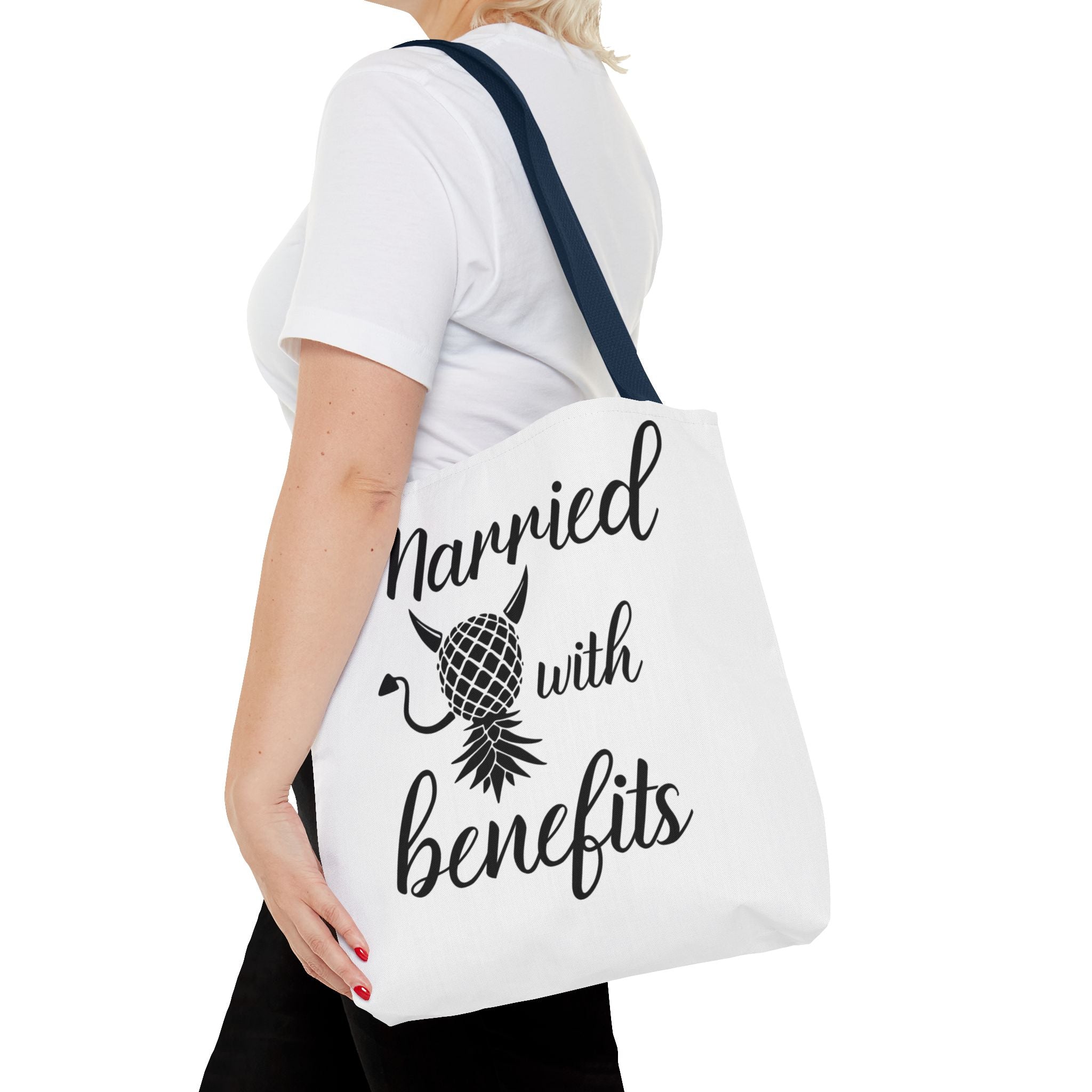 Married with Benefits Tote Bag – Fun & Playful Gift for Couples