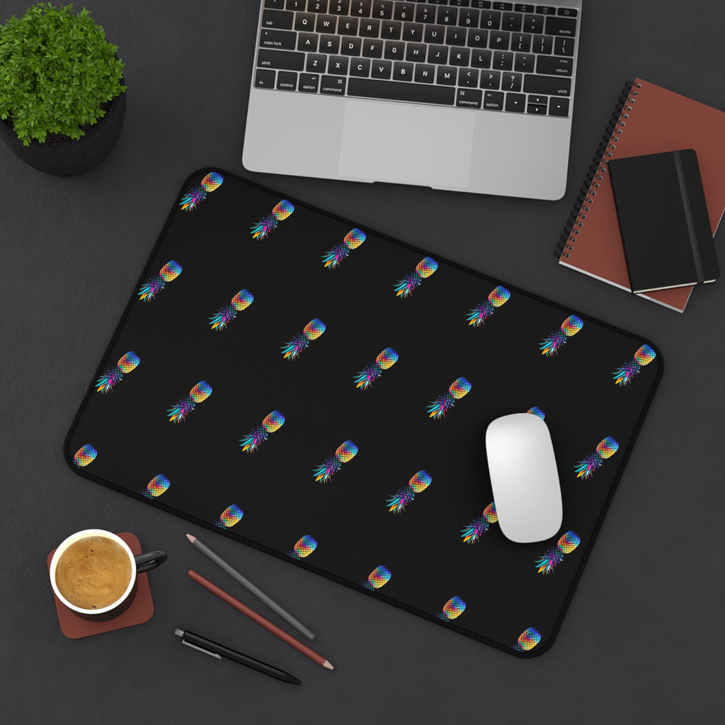 Mousepad Desk Mat - Colorful Upside Down Pineapple Design