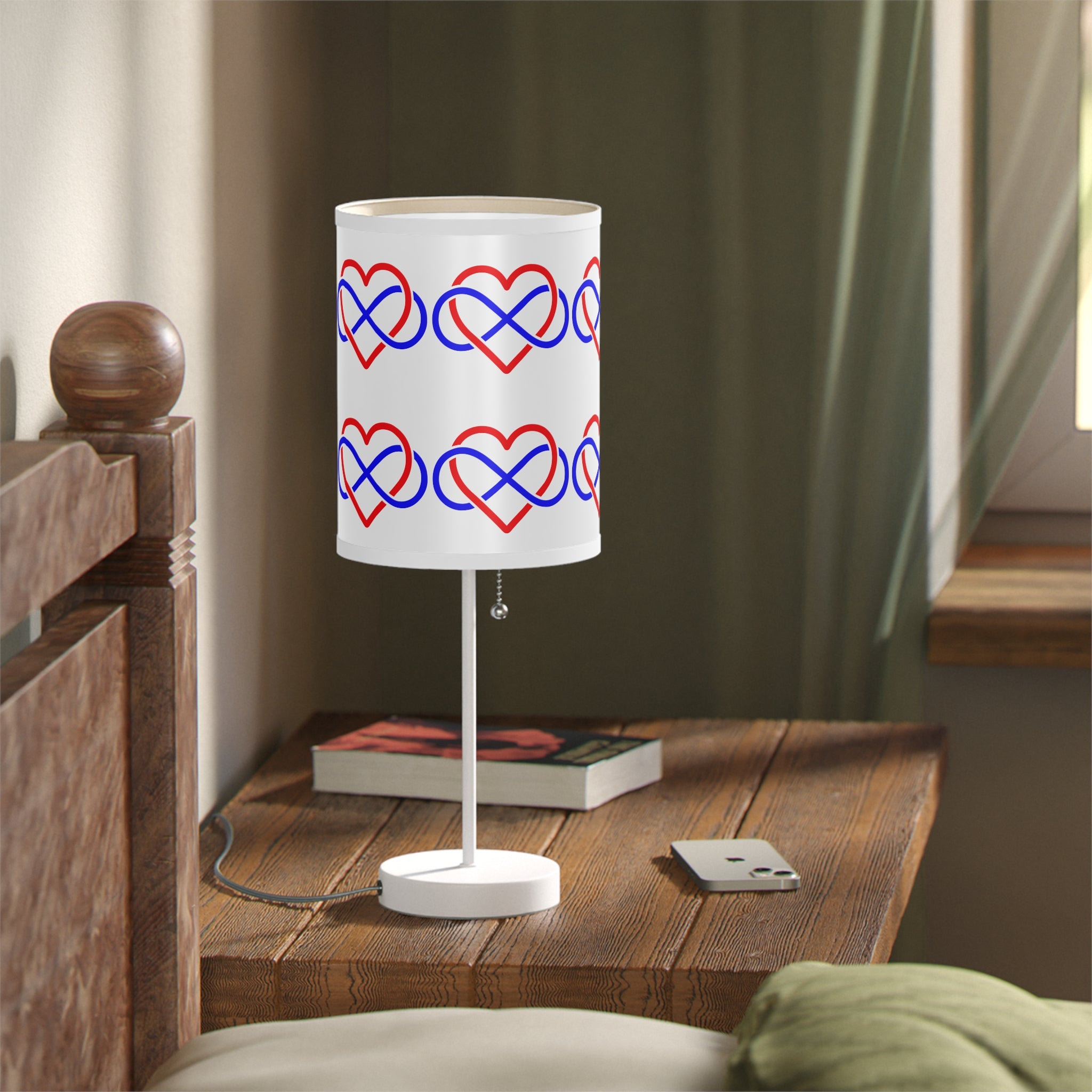 Polyamory Lamp on a Stand, US|CA plug