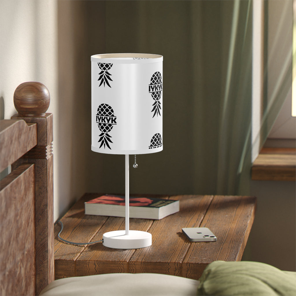 Pineapple Pattern Table Lamp - Modern Home Decor with US|CA Plug