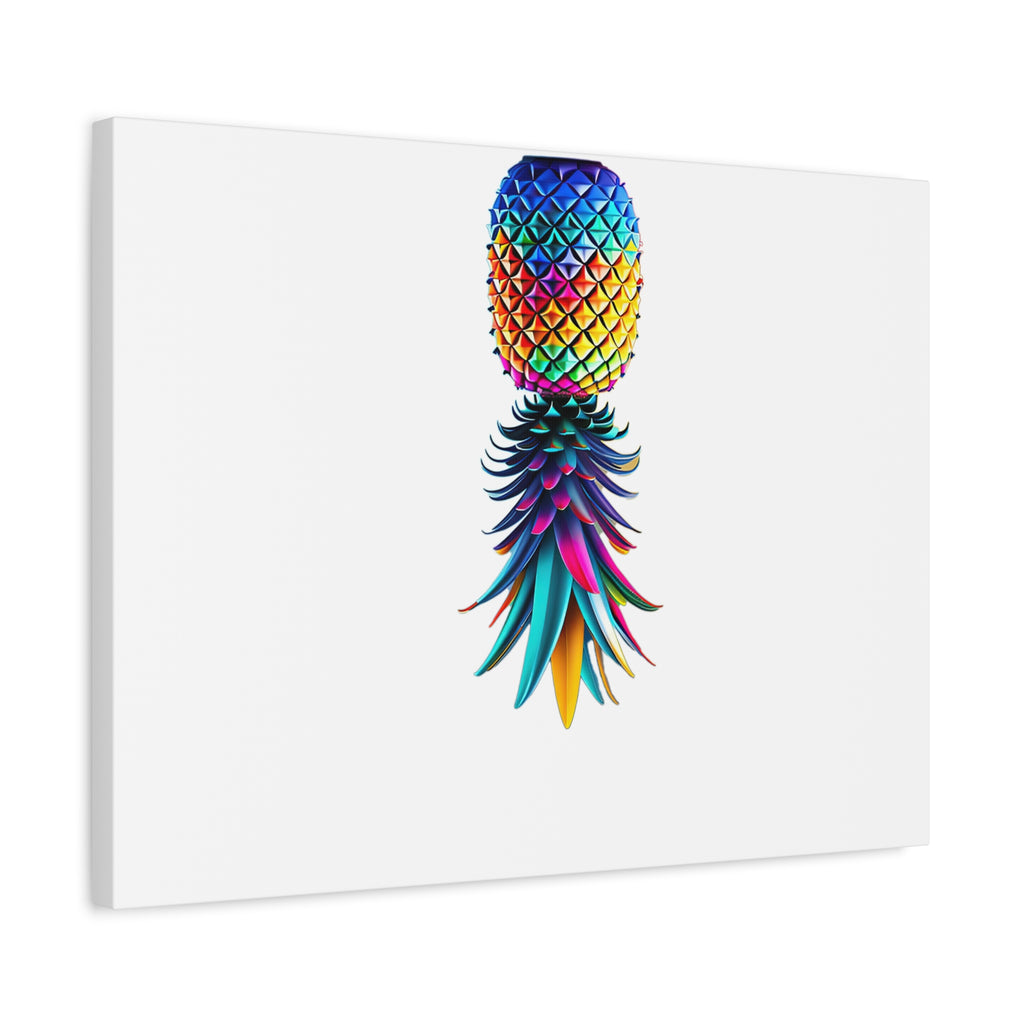 Canvas Print - Colorful Upside Down Pineapple