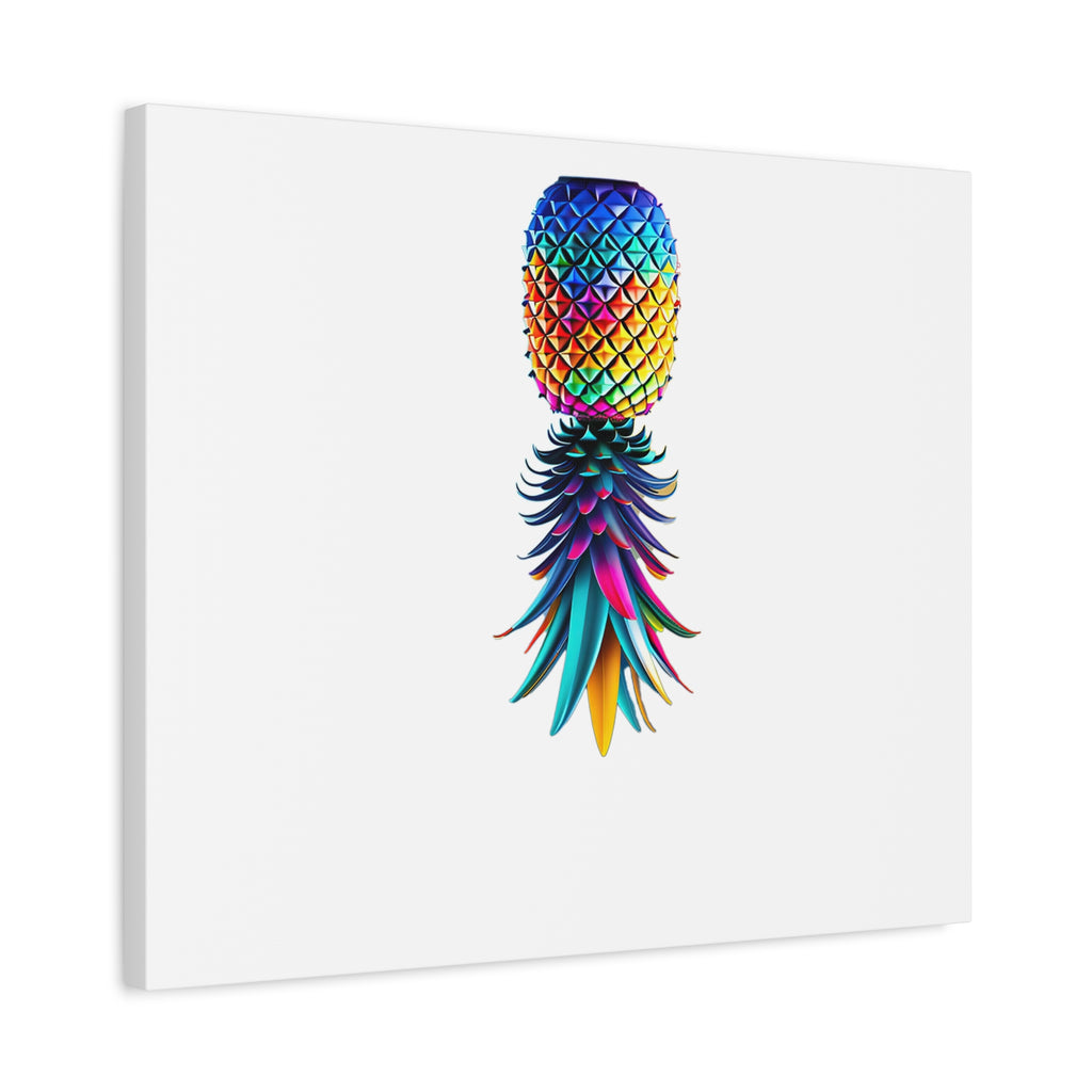 Canvas Print - Colorful Upside Down Pineapple