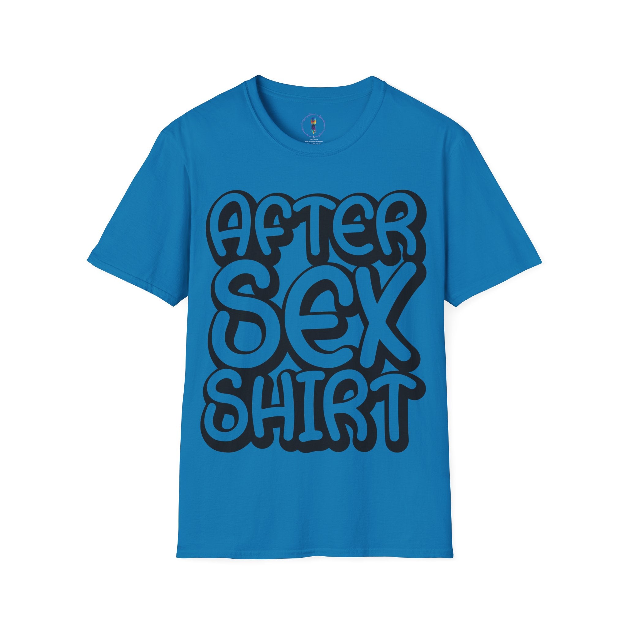 After Sex Unisex Softstyle T-Shirt - Fun Graphic Tee for Couples