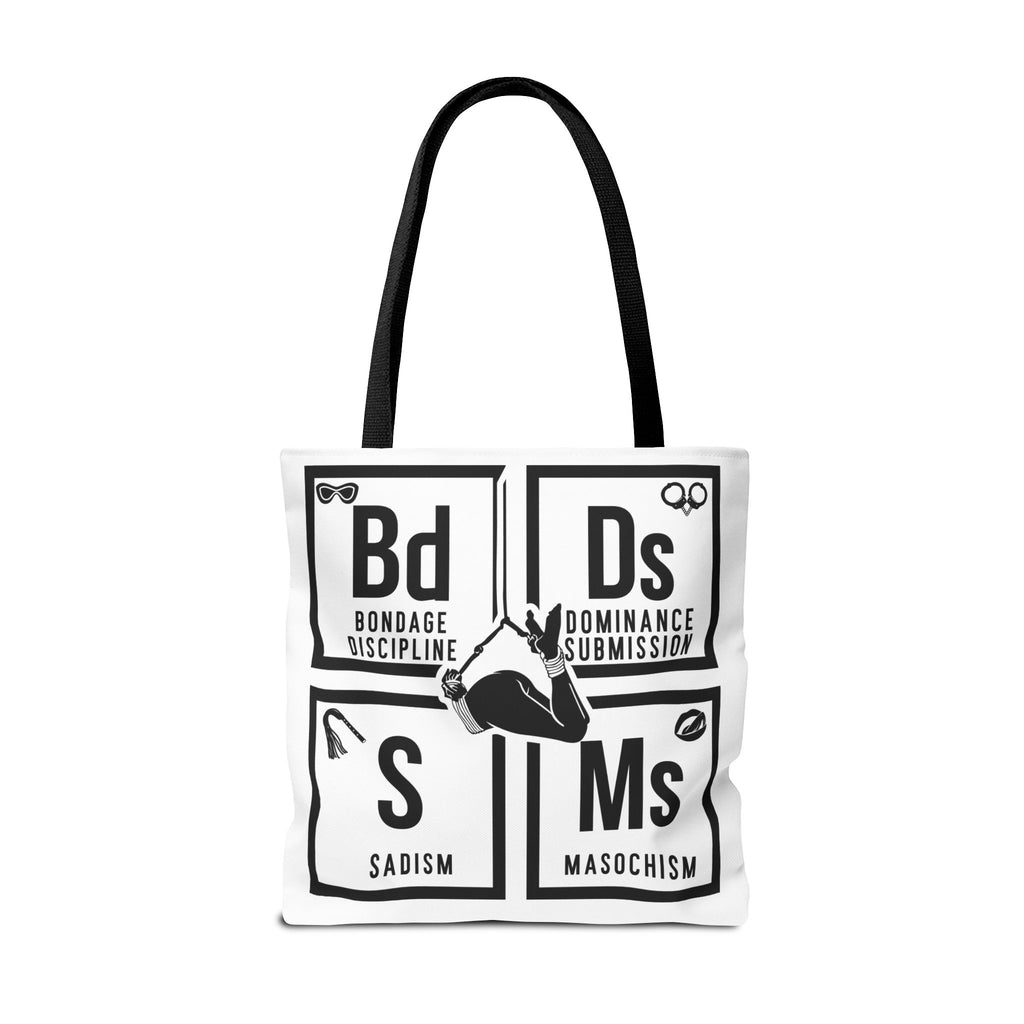 BDSM Elements Tote Bag - Stylish and Edgy Carryall for Fans of Kink Culture