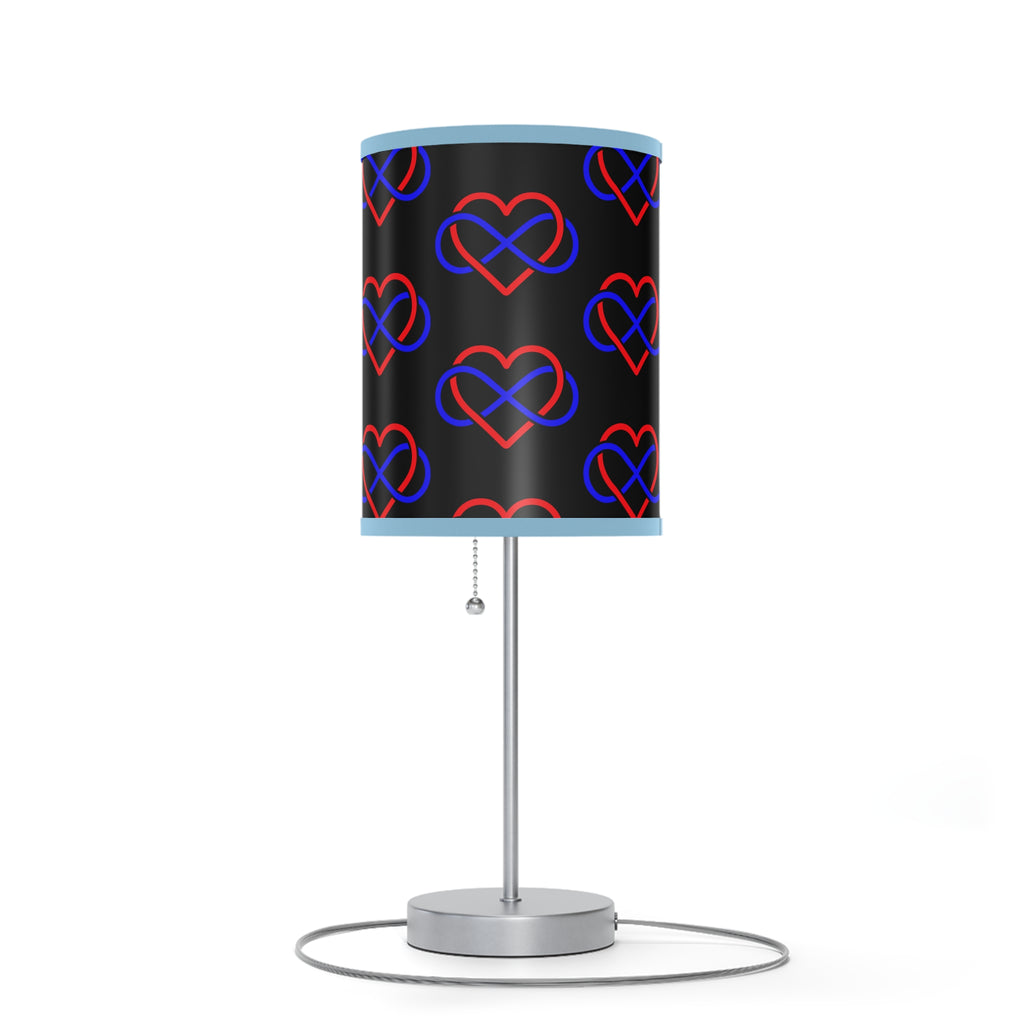 Modern Heart Pattern Table Lamp - Decorative Night Light for Home & Office