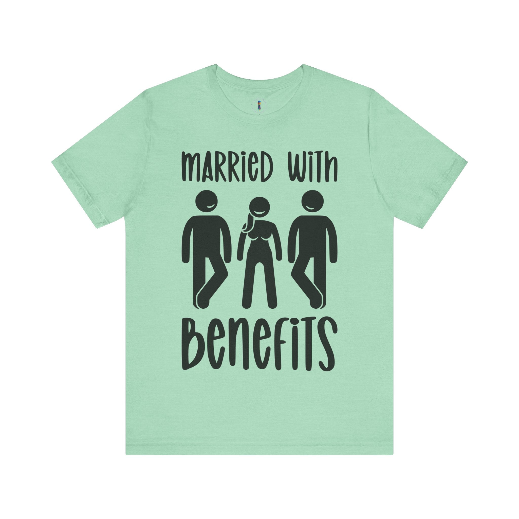 Funny Married with Benefits Unisex Tee - Casual Gift for Newlyweds