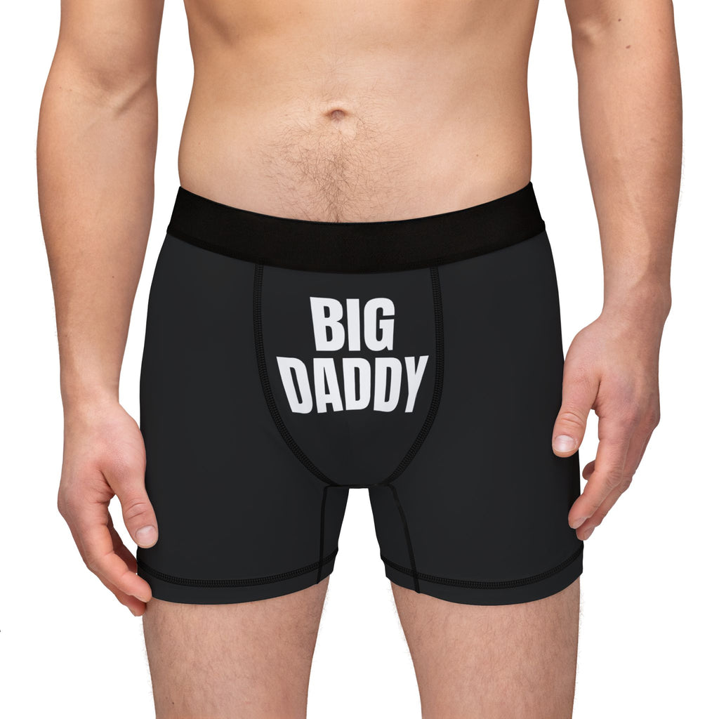 Fun Graphic Men's Boxers - 'Big Daddy' & Pineapple Design