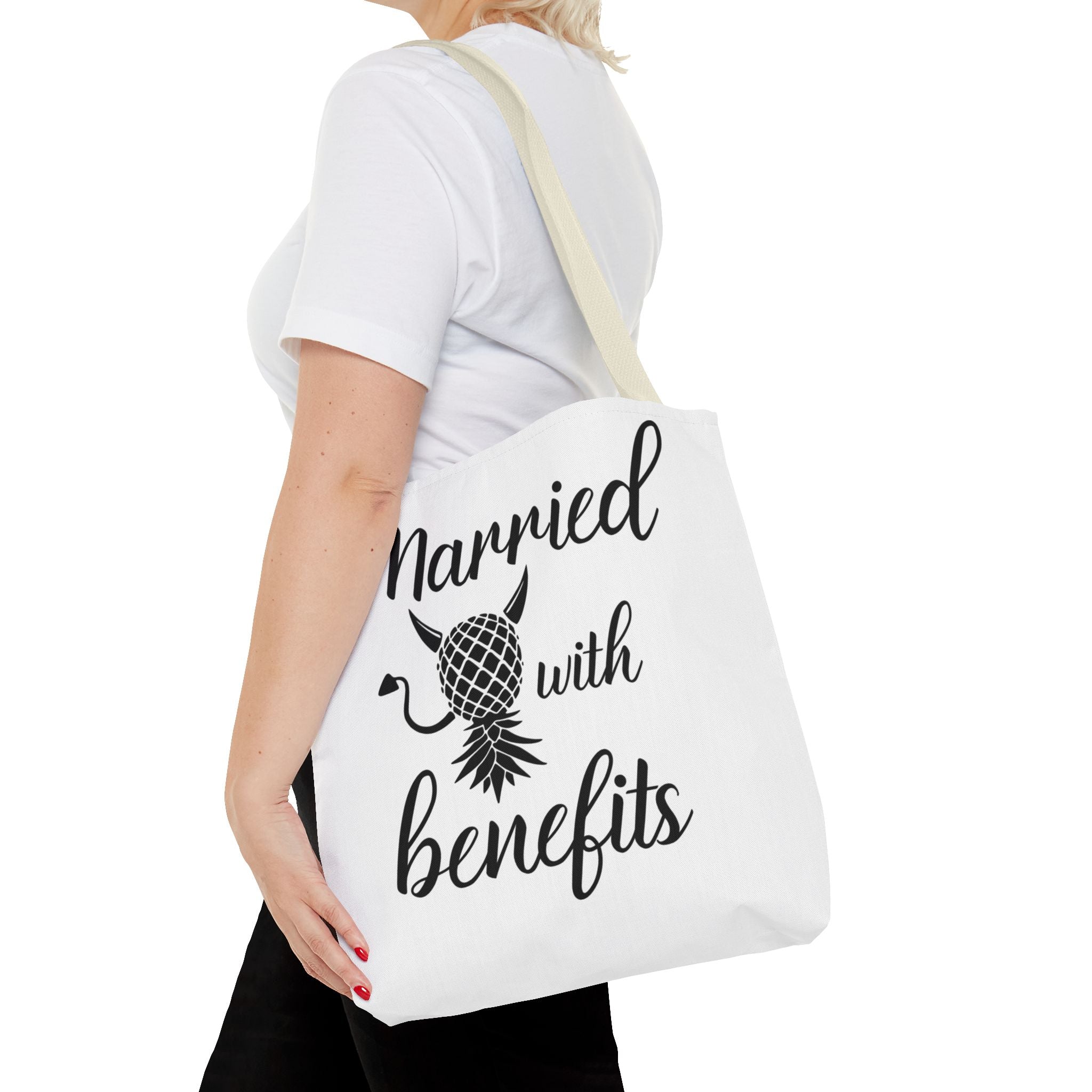 Married with Benefits Tote Bag – Fun & Playful Gift for Couples