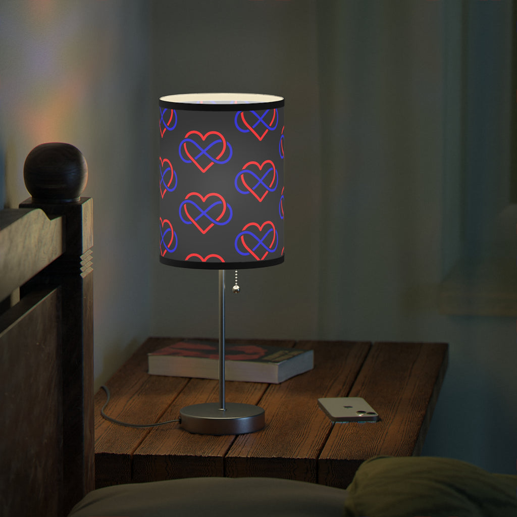 Modern Heart Pattern Table Lamp - Decorative Night Light for Home & Office
