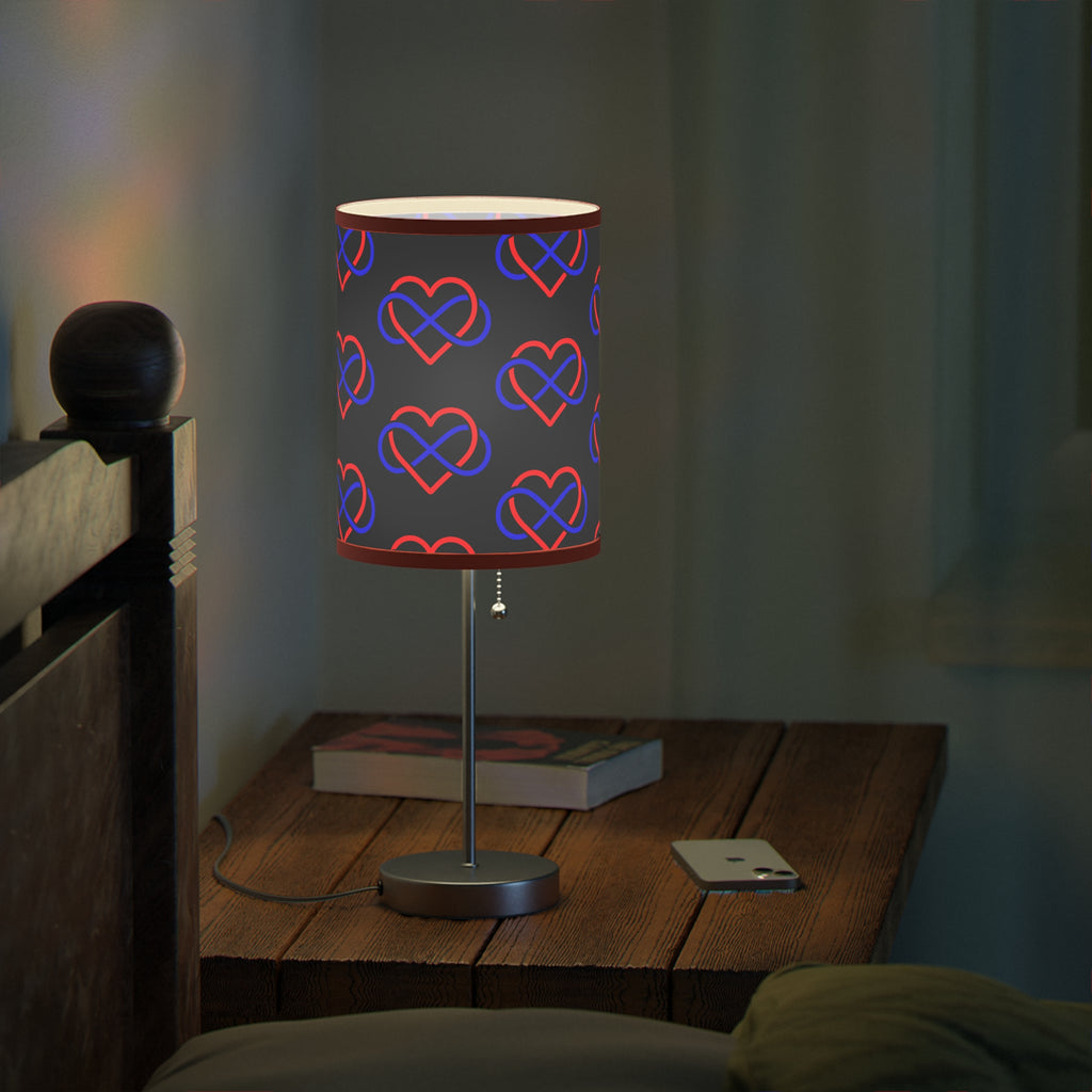 Modern Heart Pattern Table Lamp - Decorative Night Light for Home & Office