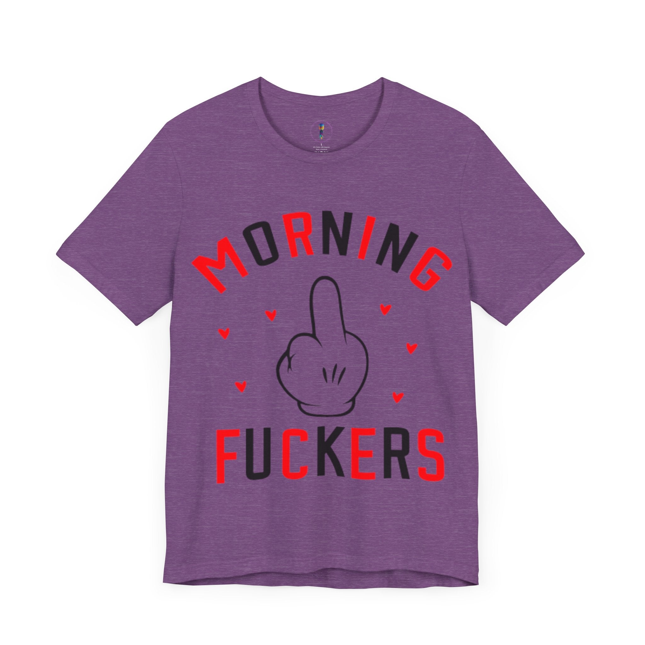 Funny Morning Graphic Tee - Unisex Jersey Short Sleeve Shirt