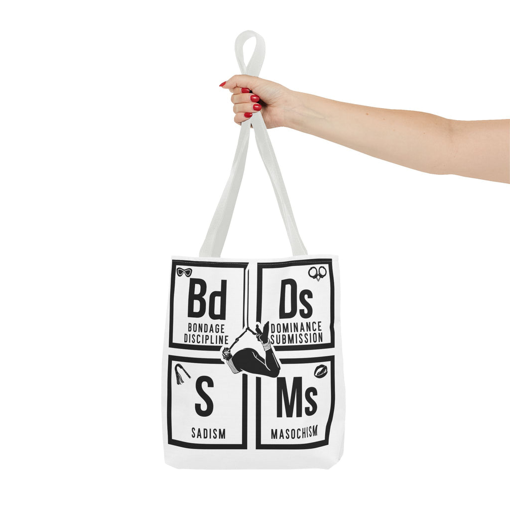 BDSM Elements Tote Bag - Stylish and Edgy Carryall for Fans of Kink Culture