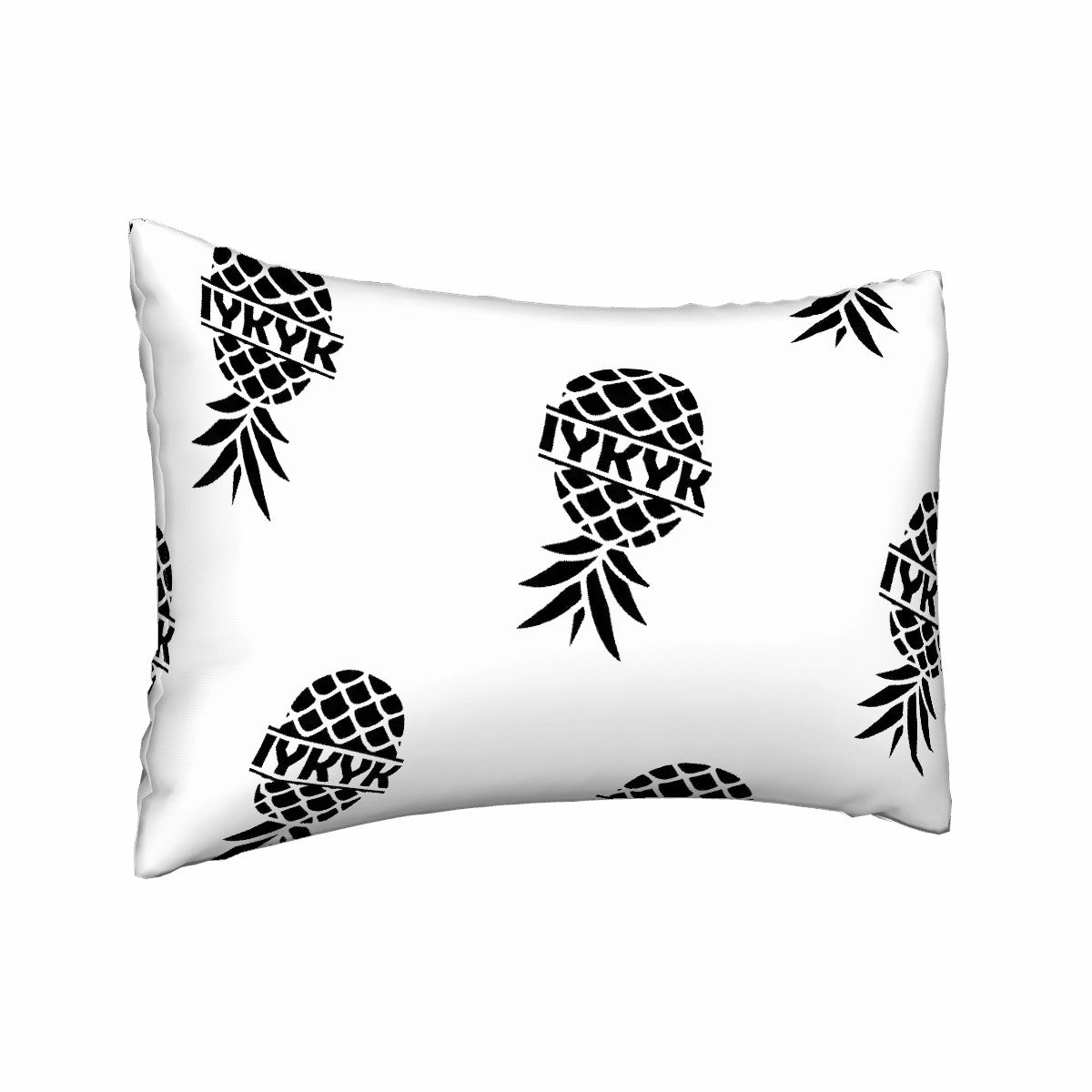 IYKYK Pineapple Satin Pillowcase with Hidden Zipper