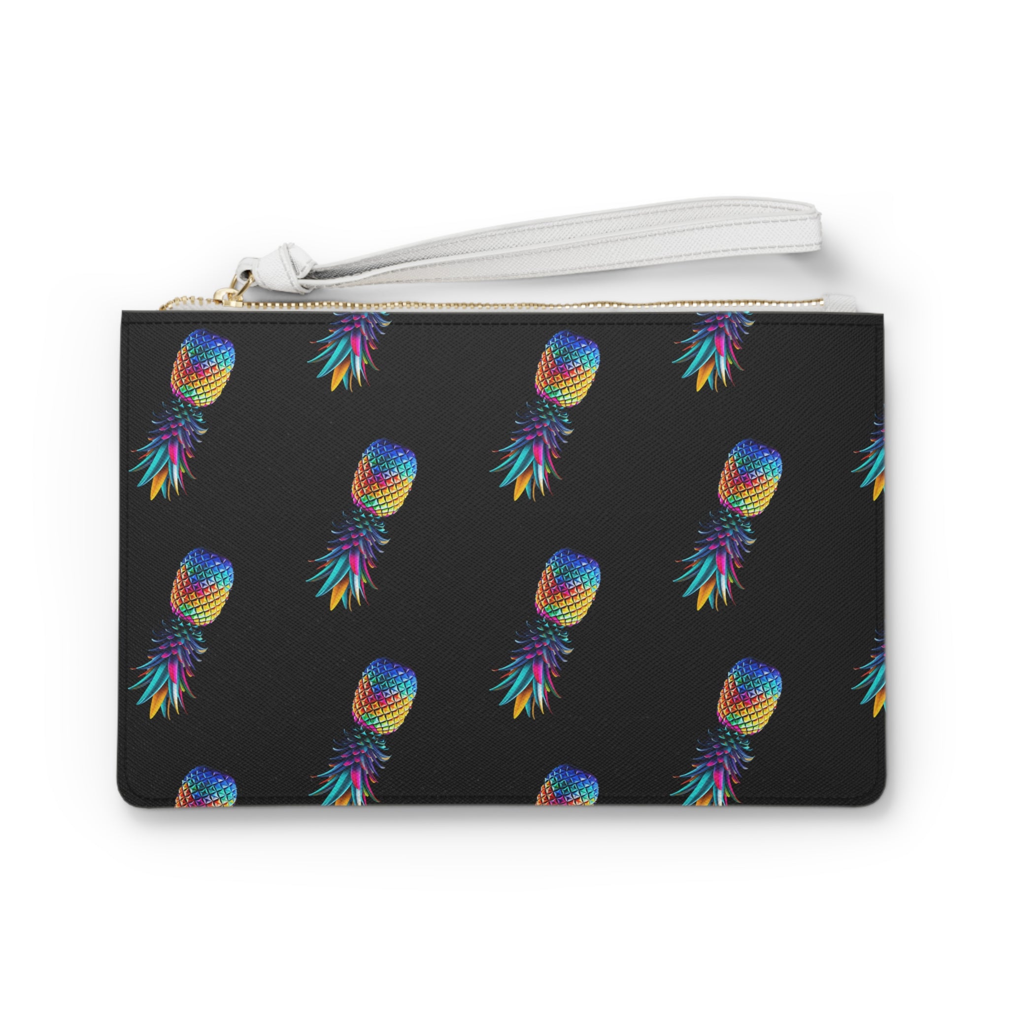 Multicolored Pineapple Clutch Bag - Stylish Evening Accessory