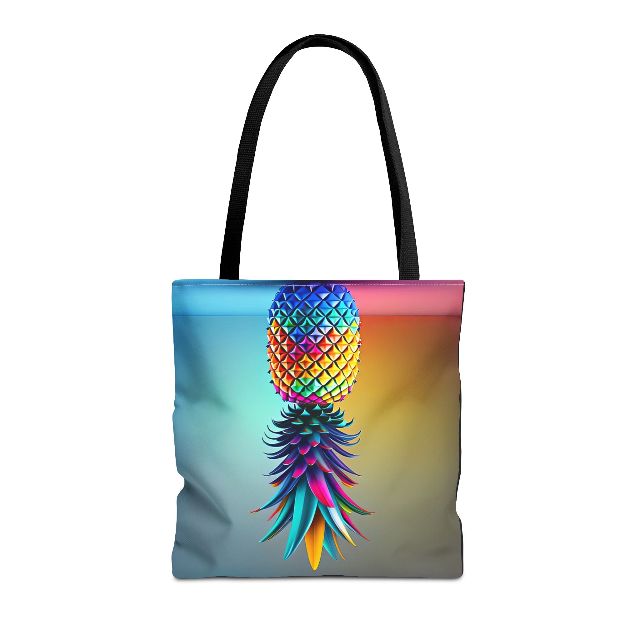 Vibrant Pineapple Tote Bag - Colorful Beach Accessory for Sexy Adventures