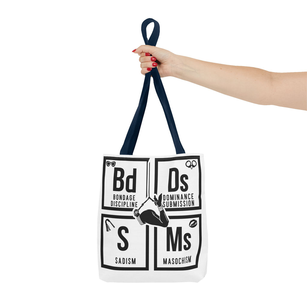BDSM Elements Tote Bag - Stylish and Edgy Carryall for Fans of Kink Culture