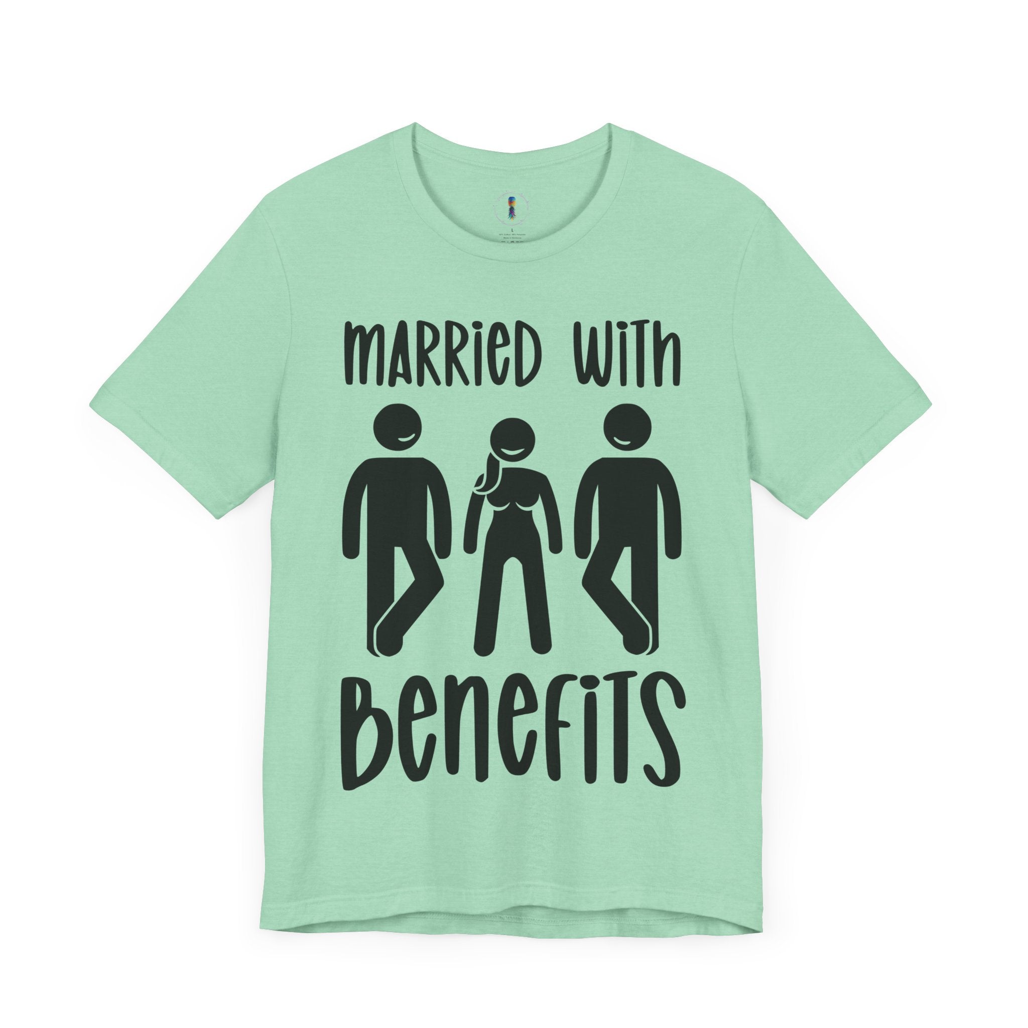 Funny Married with Benefits Unisex Tee - Casual Gift for Newlyweds