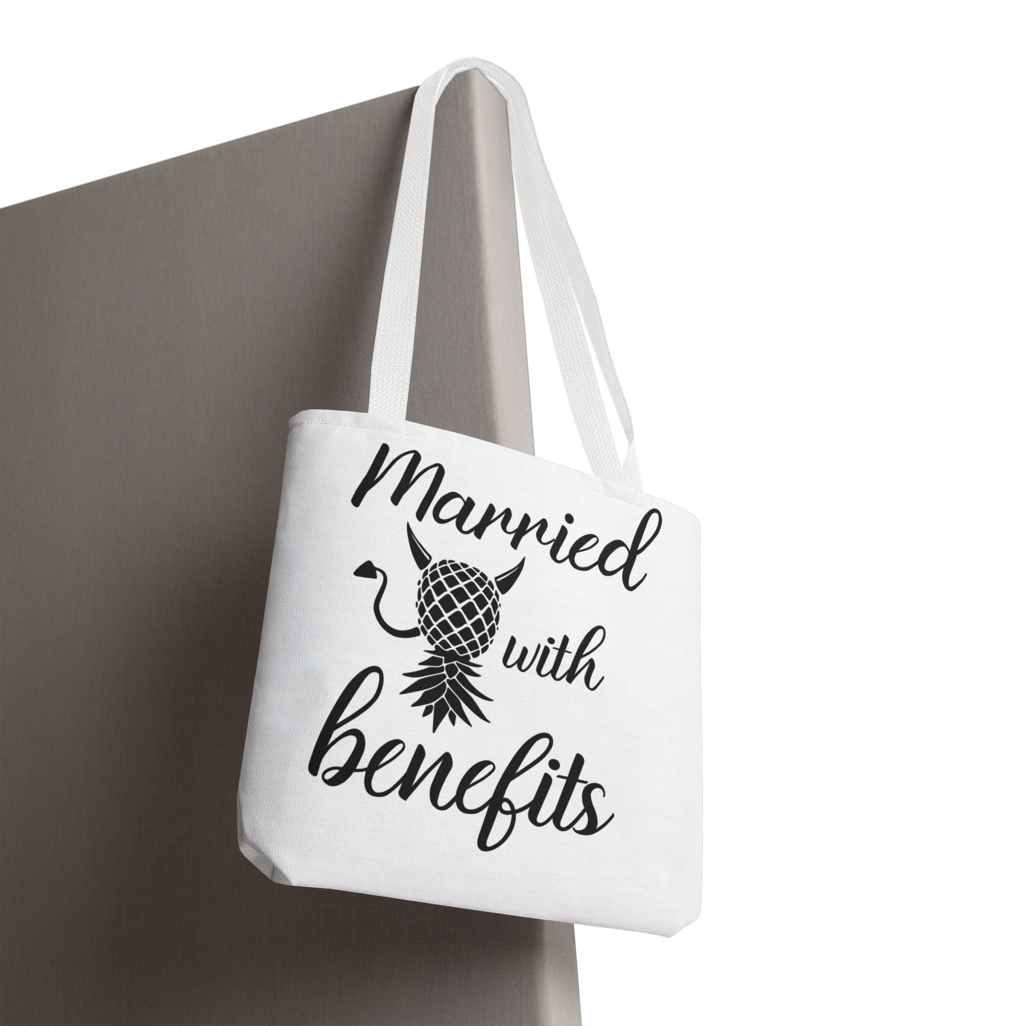 Married with Benefits Tote Bag – Fun & Playful Gift for Couples