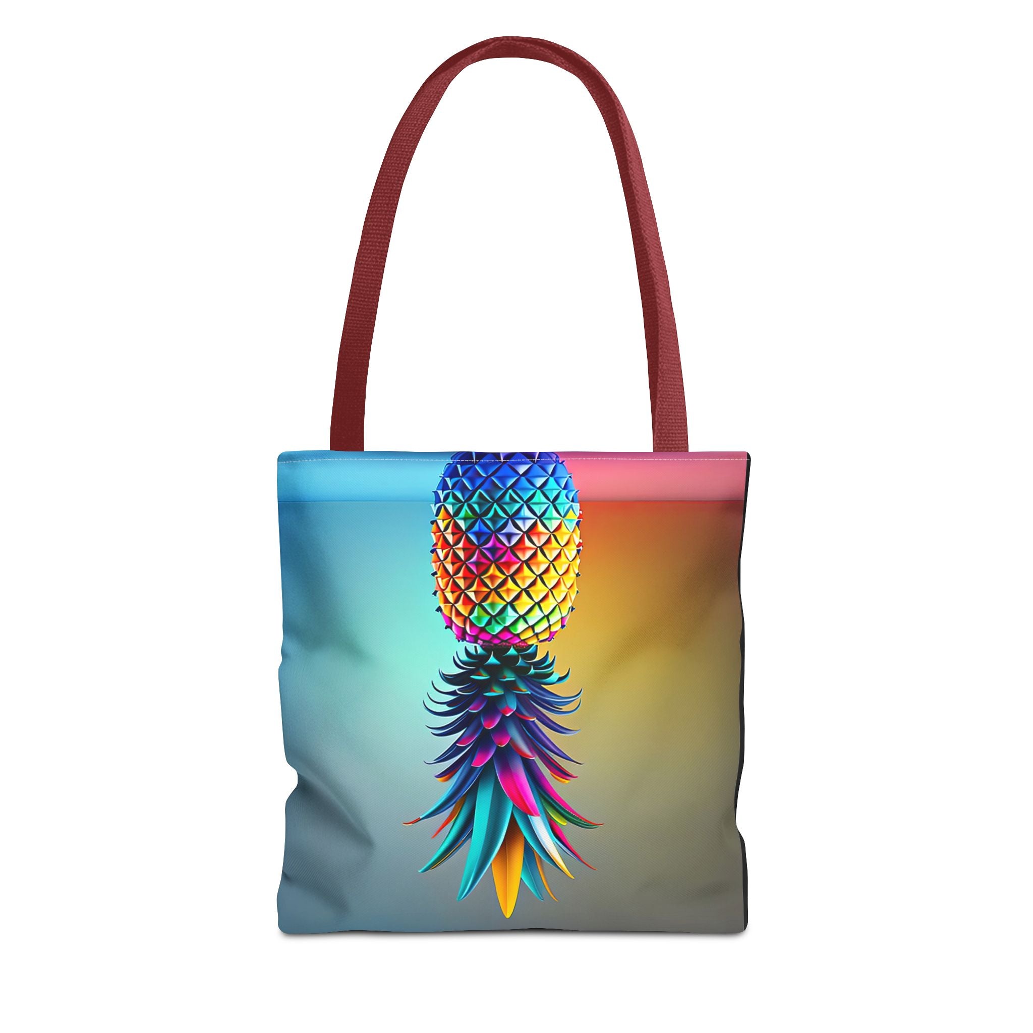 Vibrant Pineapple Tote Bag - Colorful Beach Accessory for Sexy Adventures