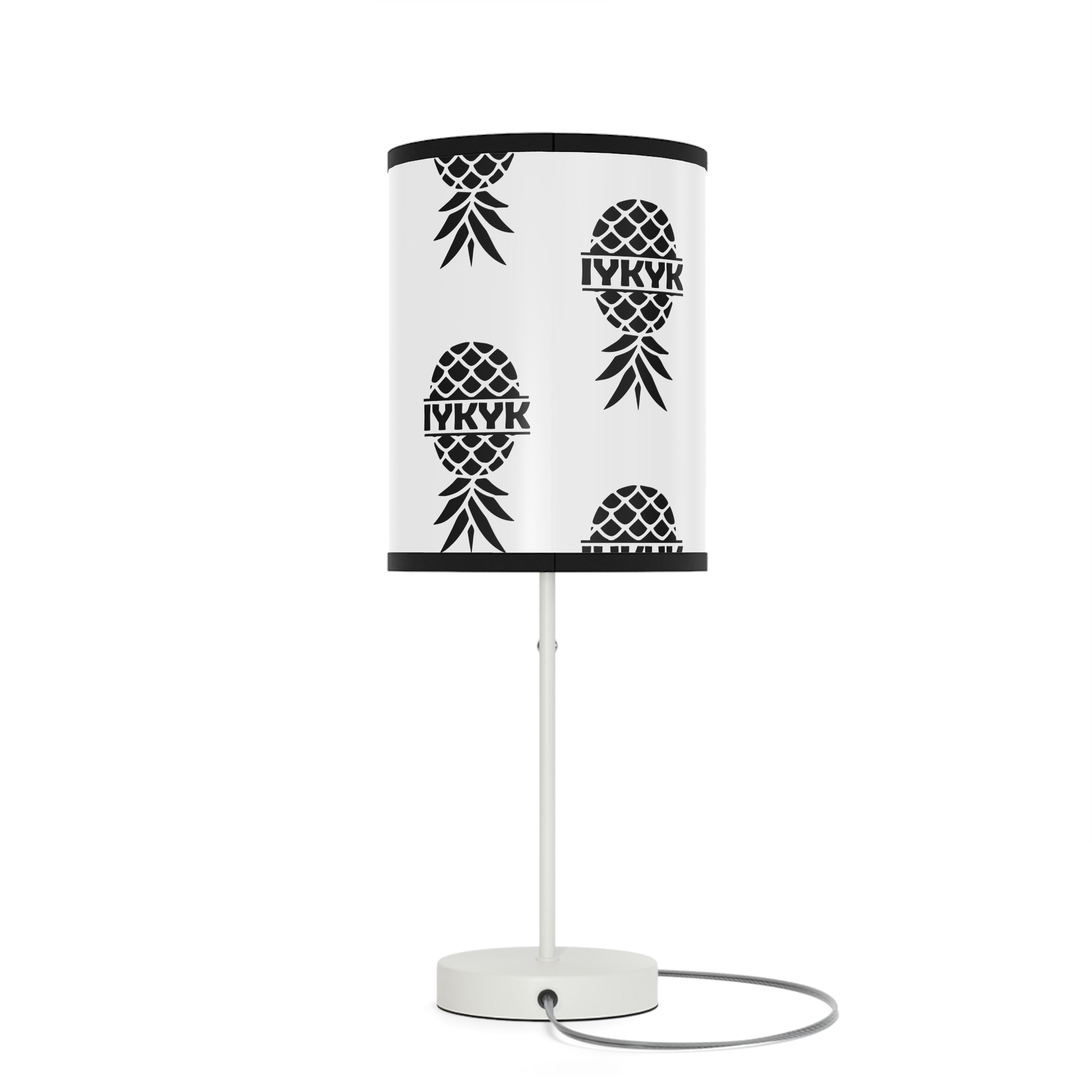Pineapple Pattern Table Lamp - Modern Home Decor with US|CA Plug