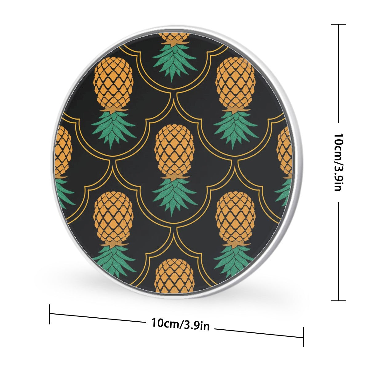 Fancy Upside Down Pineapple Wireless Charger