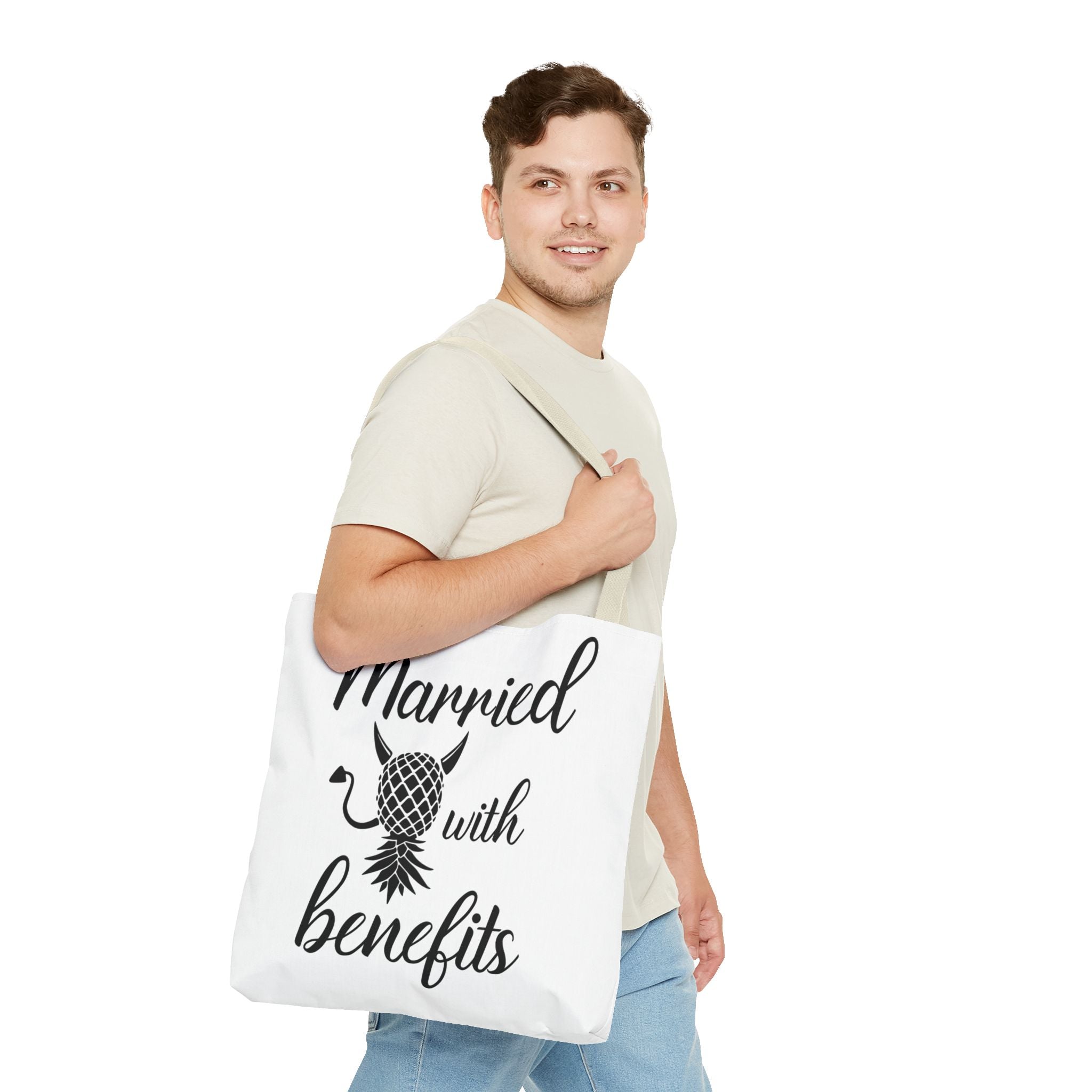 Married with Benefits Tote Bag – Fun & Playful Gift for Couples