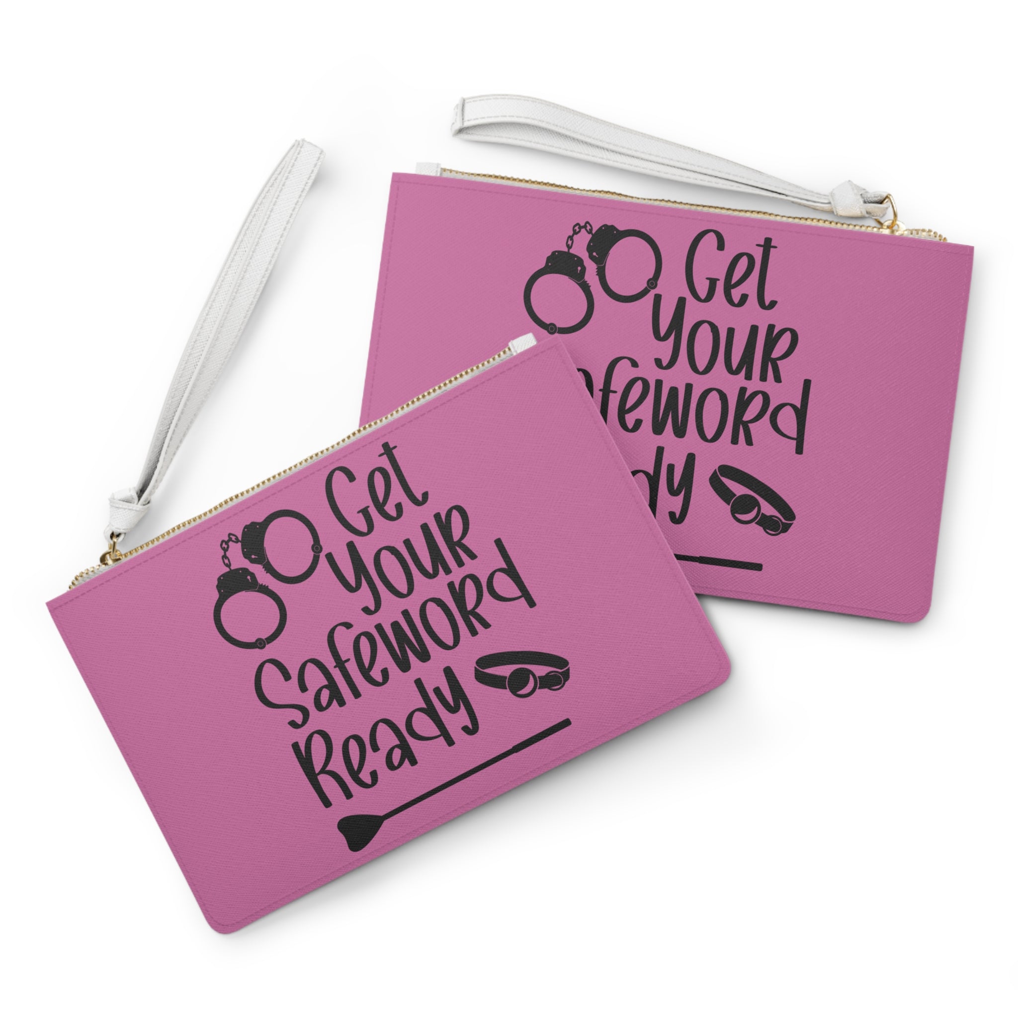 Get Your Safeword Ready Clutch Bag - Fun Accessory for BDSM Events and Parties